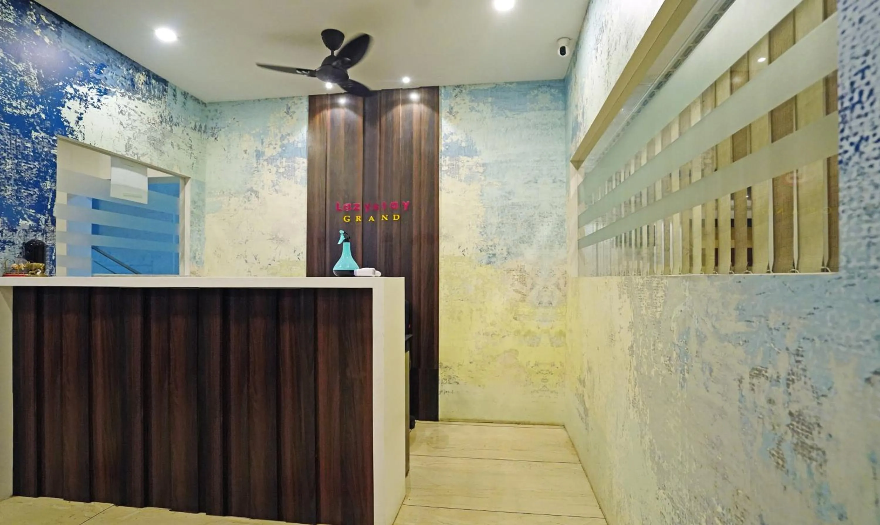 Lobby or reception in Treebo Lazystay Grand Patia