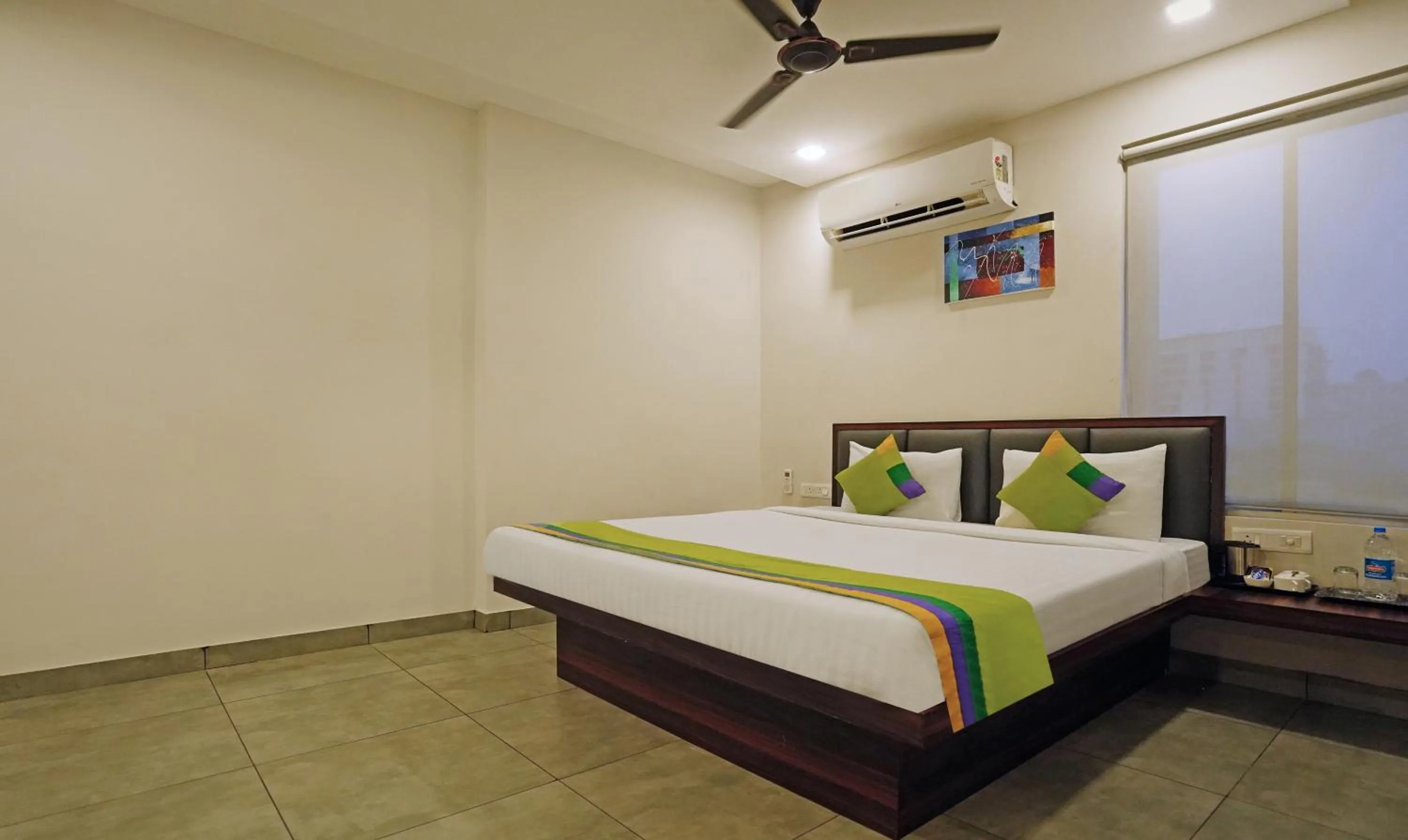 Photo of the whole room, Bed in Treebo Lazystay Grand Patia