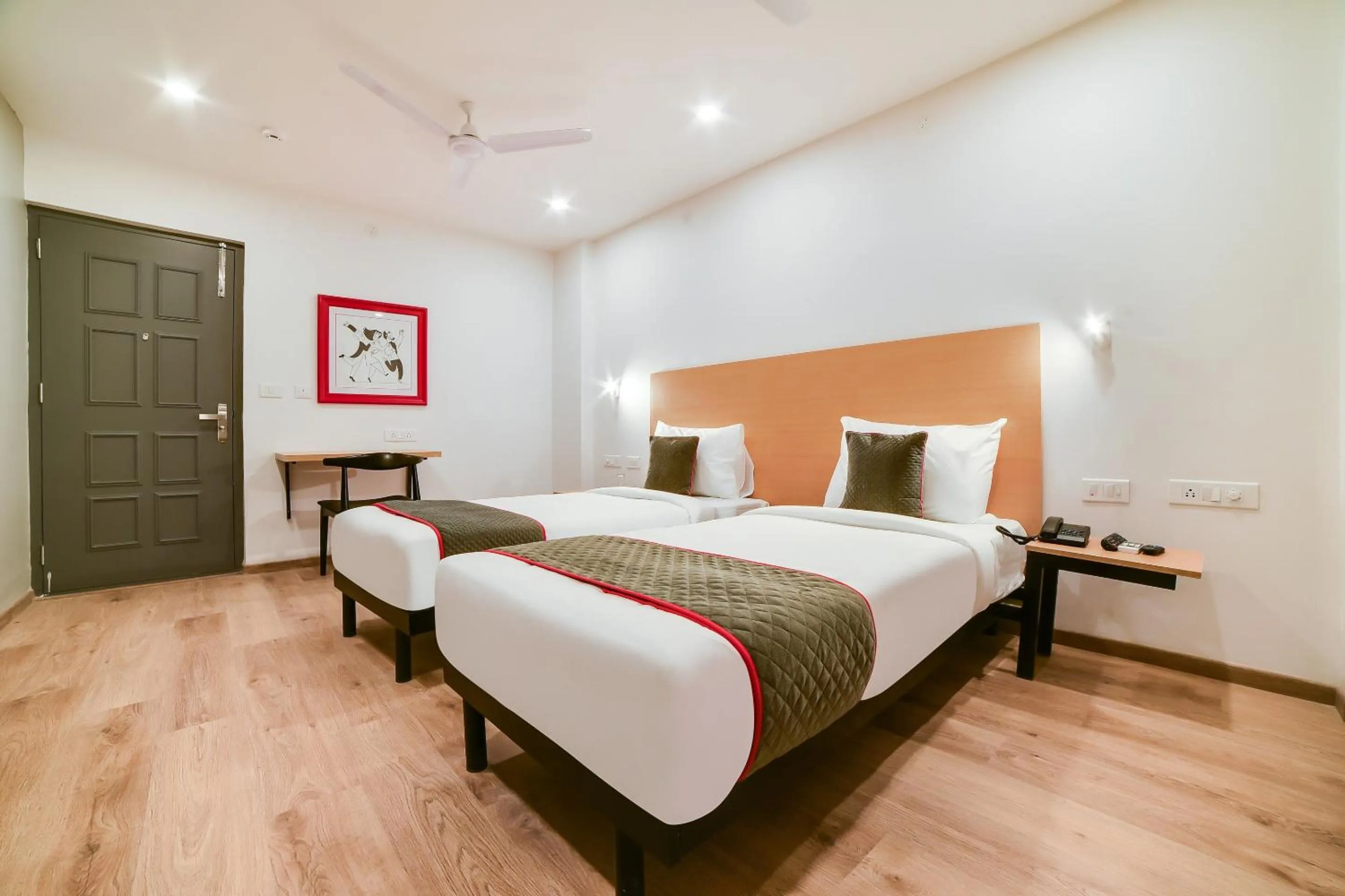 Lobby or reception, Bed in Townhouse Karmelaram Railway Station Sarjapur
