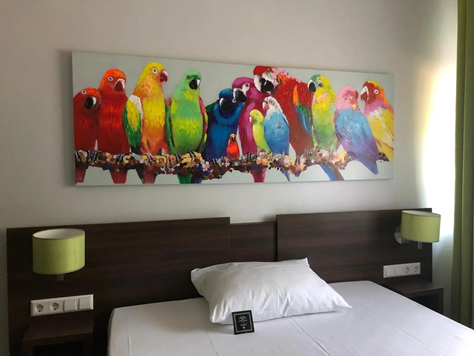 Bed in Arthotel ANA Eden