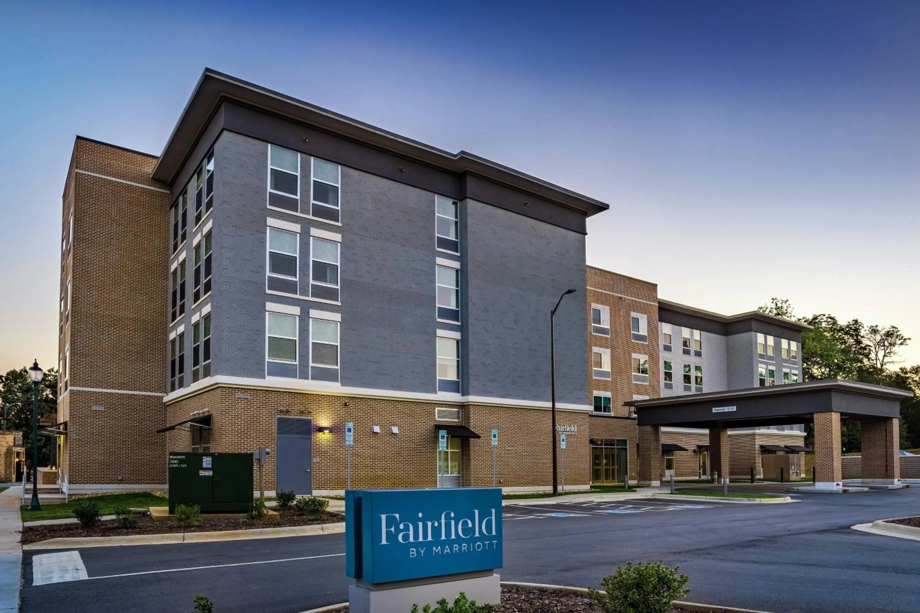 Property building in Fairfield Inn & Suites Morganton Historic Downtown