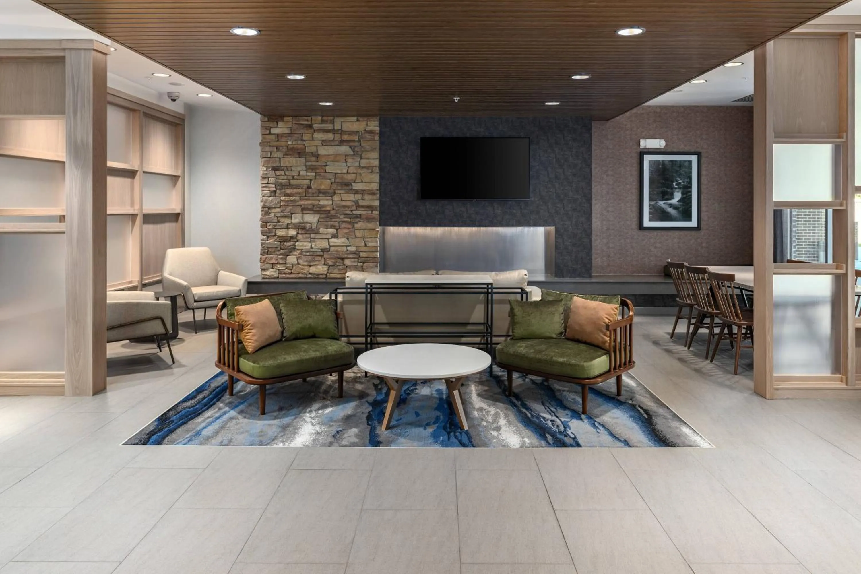 Lobby or reception in Fairfield Inn & Suites Morganton Historic Downtown