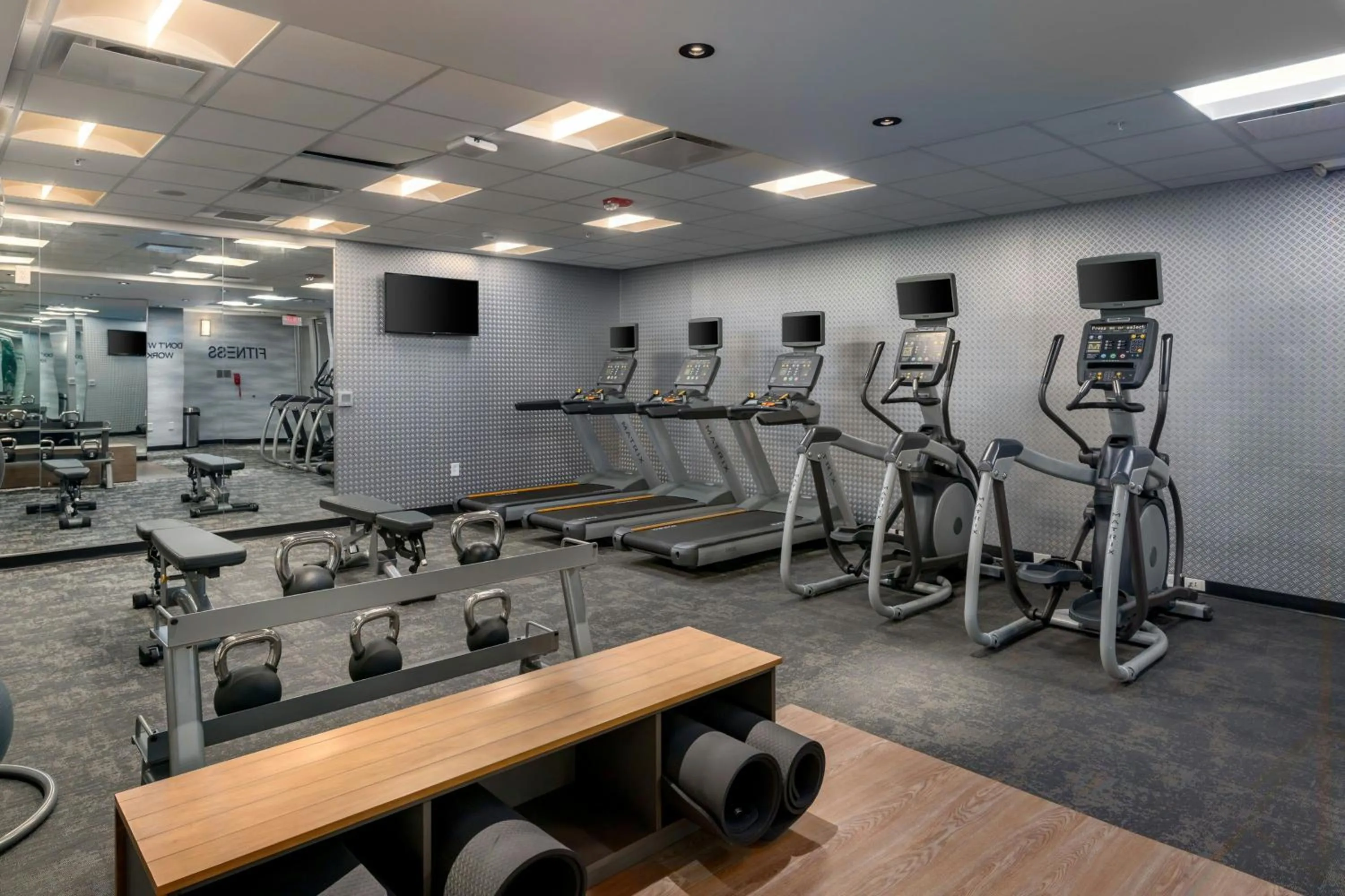 Fitness centre/facilities in Fairfield Inn & Suites Morganton Historic Downtown