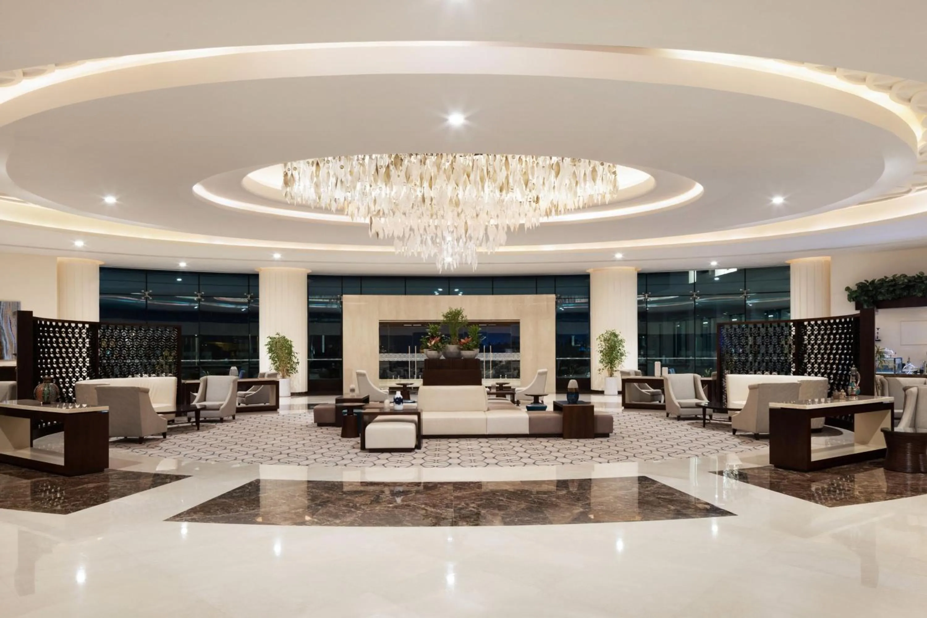 Lobby or reception in JW Marriott Hotel Muscat