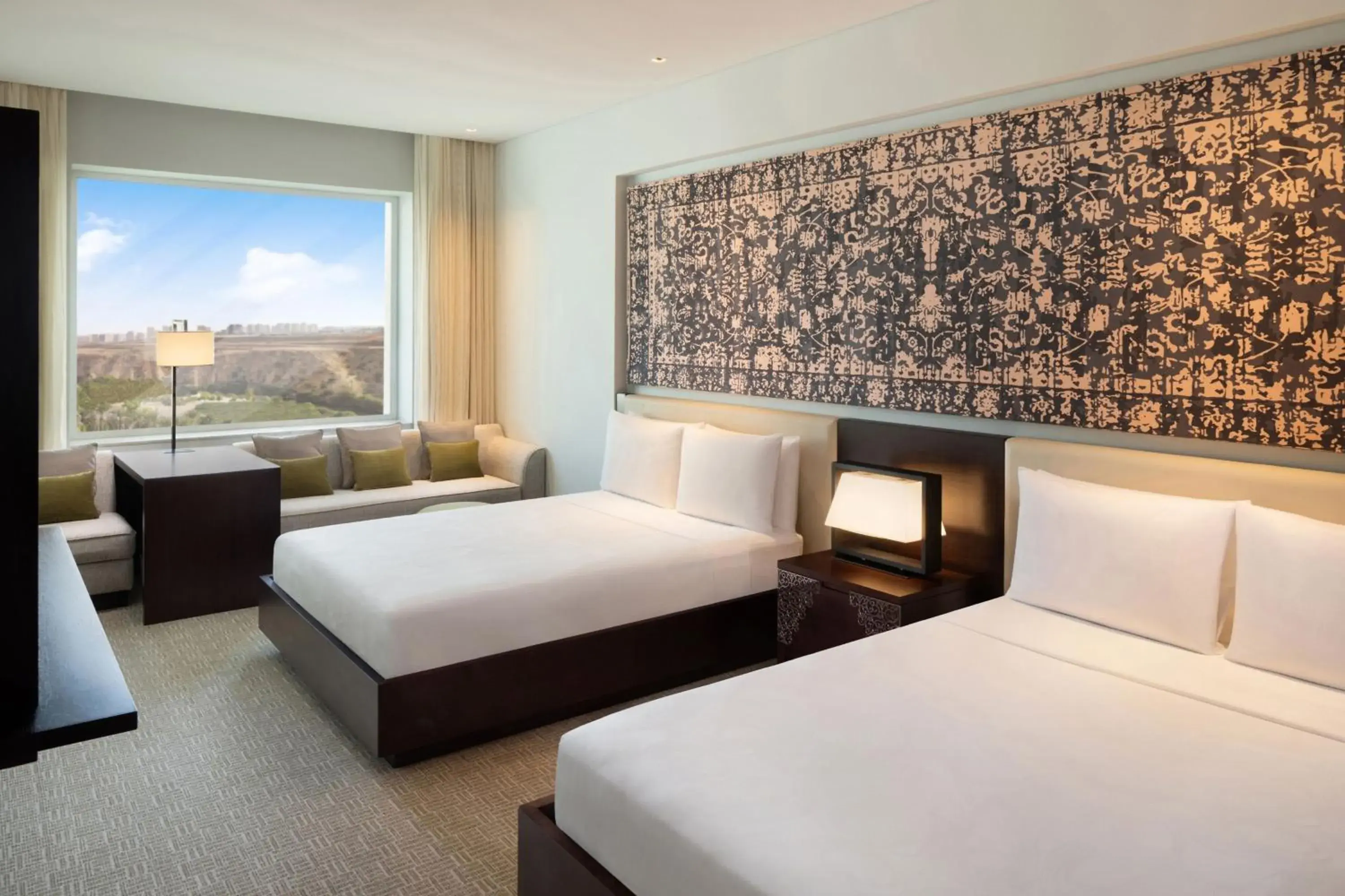 Executive Room, 2 Double Beds, with 24-hour Lounge Access in JW Marriott Hotel Muscat Executive Room, 2 Double Beds, with 24-hour Lounge Access in JW Marriott Hotel Muscat