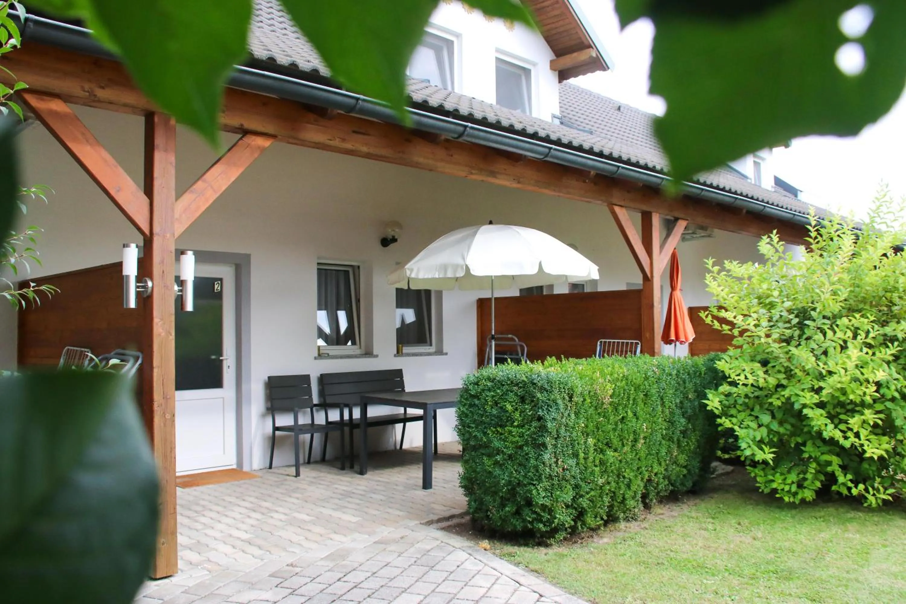 Balcony/Terrace in Gästehaus Finklacke