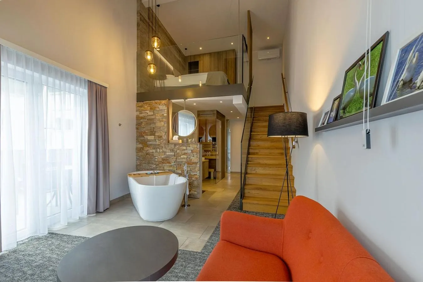 Living room in Seehotel im Weyer