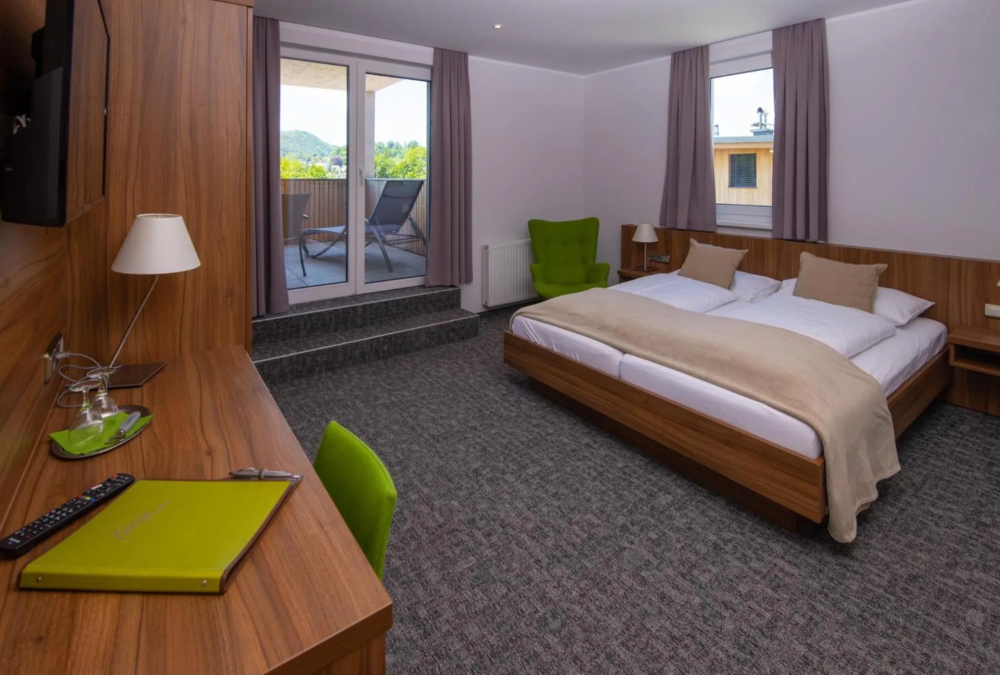 Photo of the whole room, Bed in Seehotel im Weyer