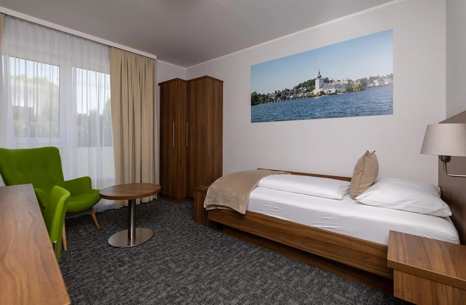 Bedroom, Bed in Seehotel im Weyer