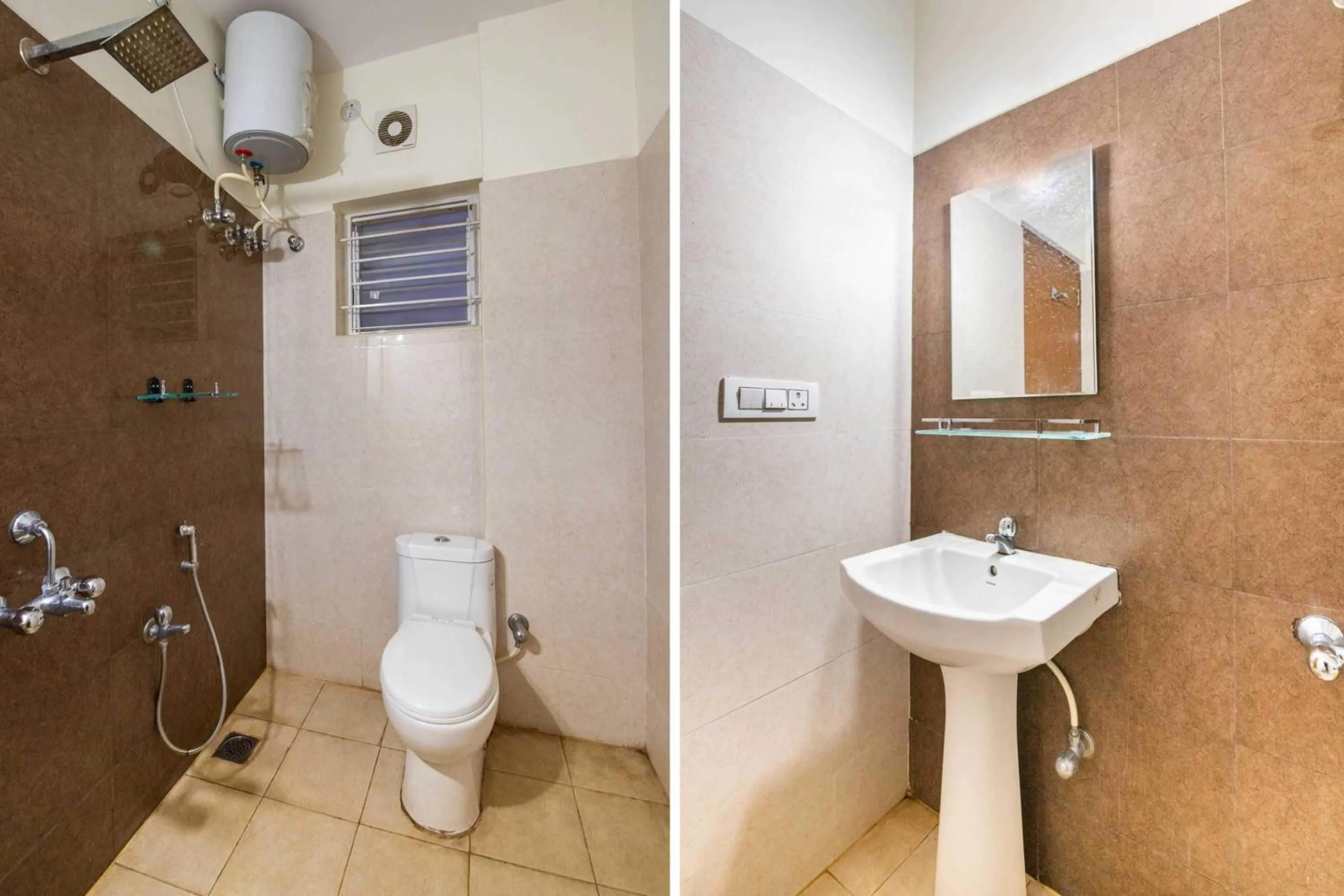 Bathroom in Hotel O Sagar Comforts