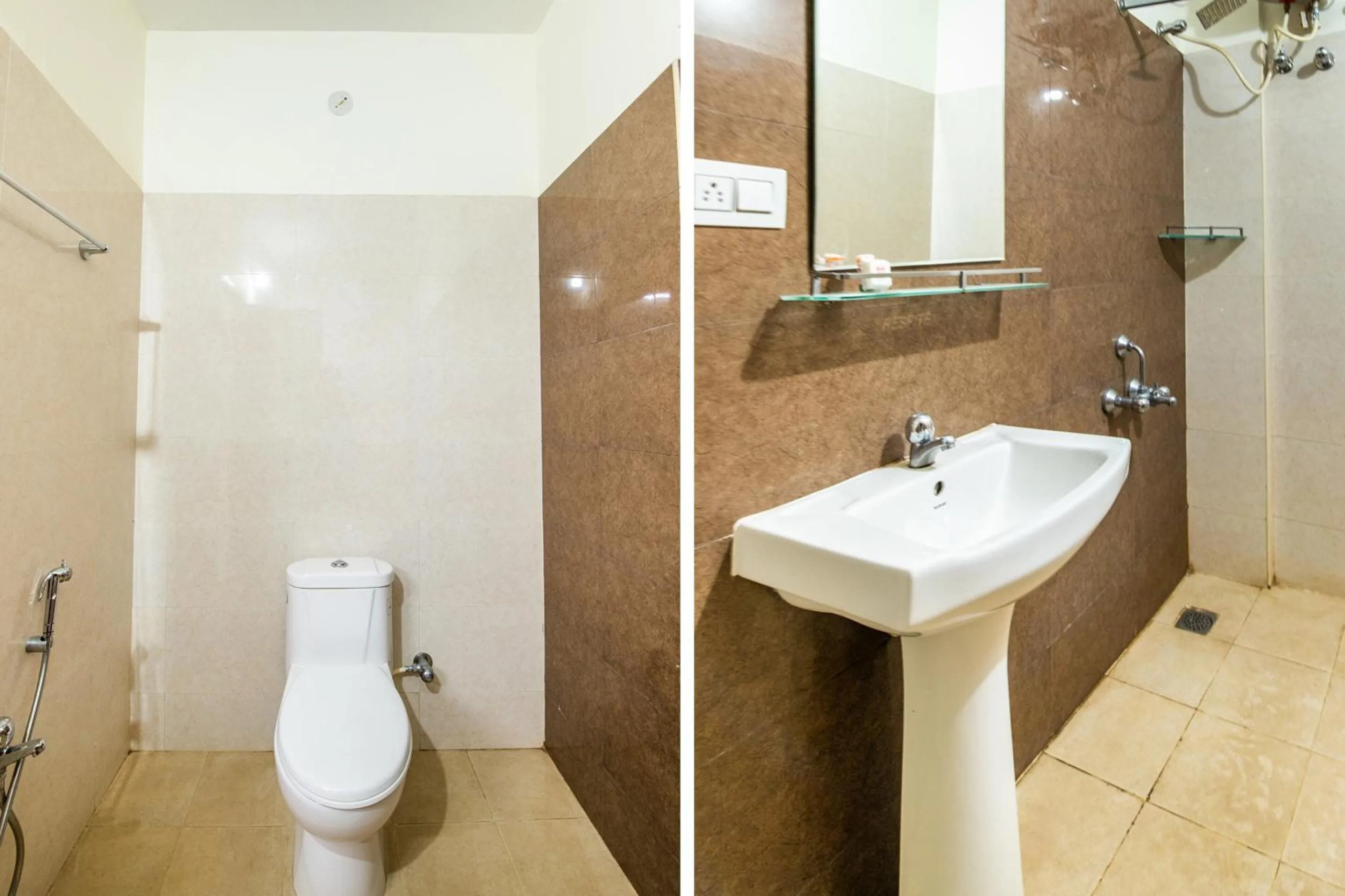 Bathroom in Hotel O Sagar Comforts