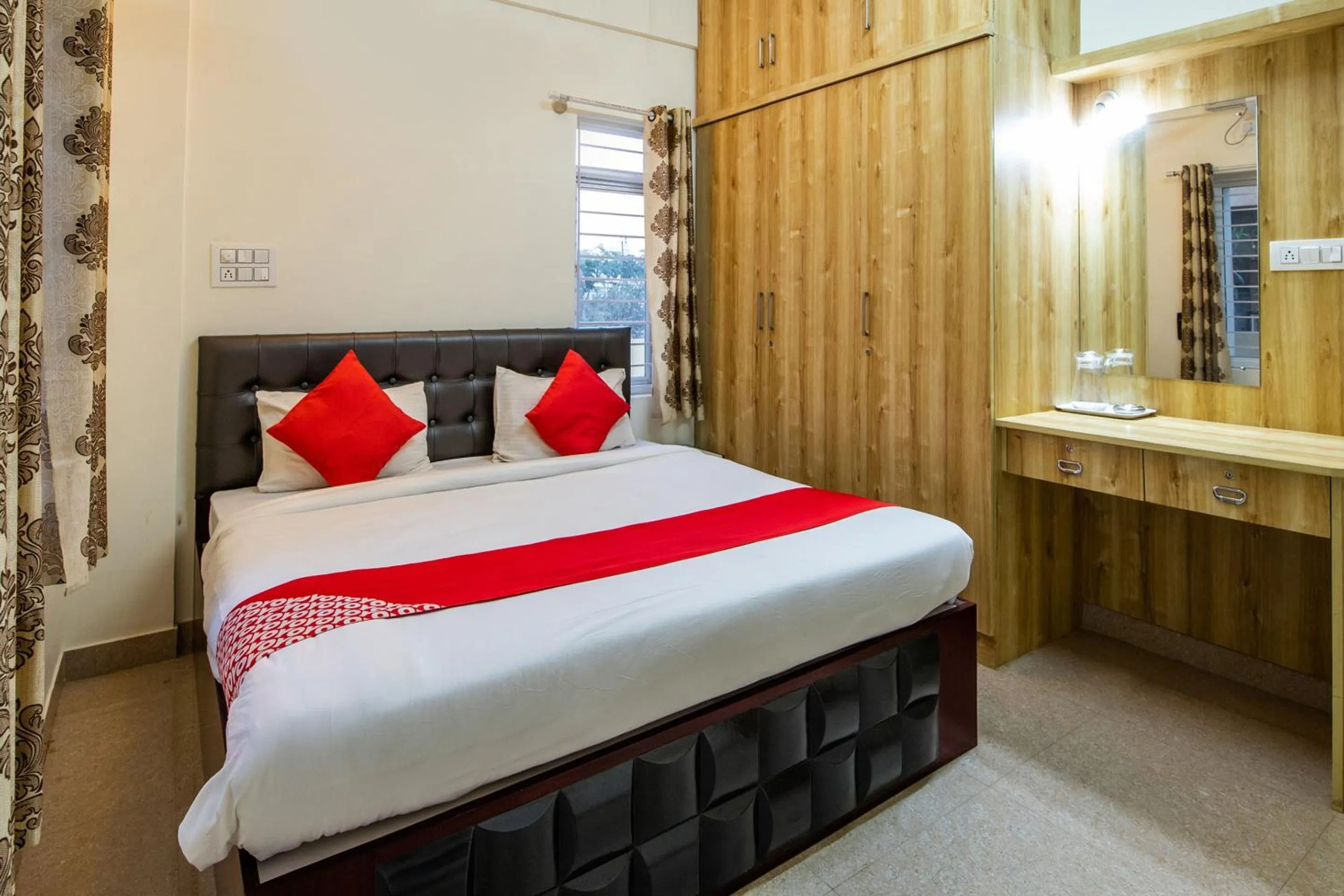 Bedroom, Bed in Hotel O Sagar Comforts