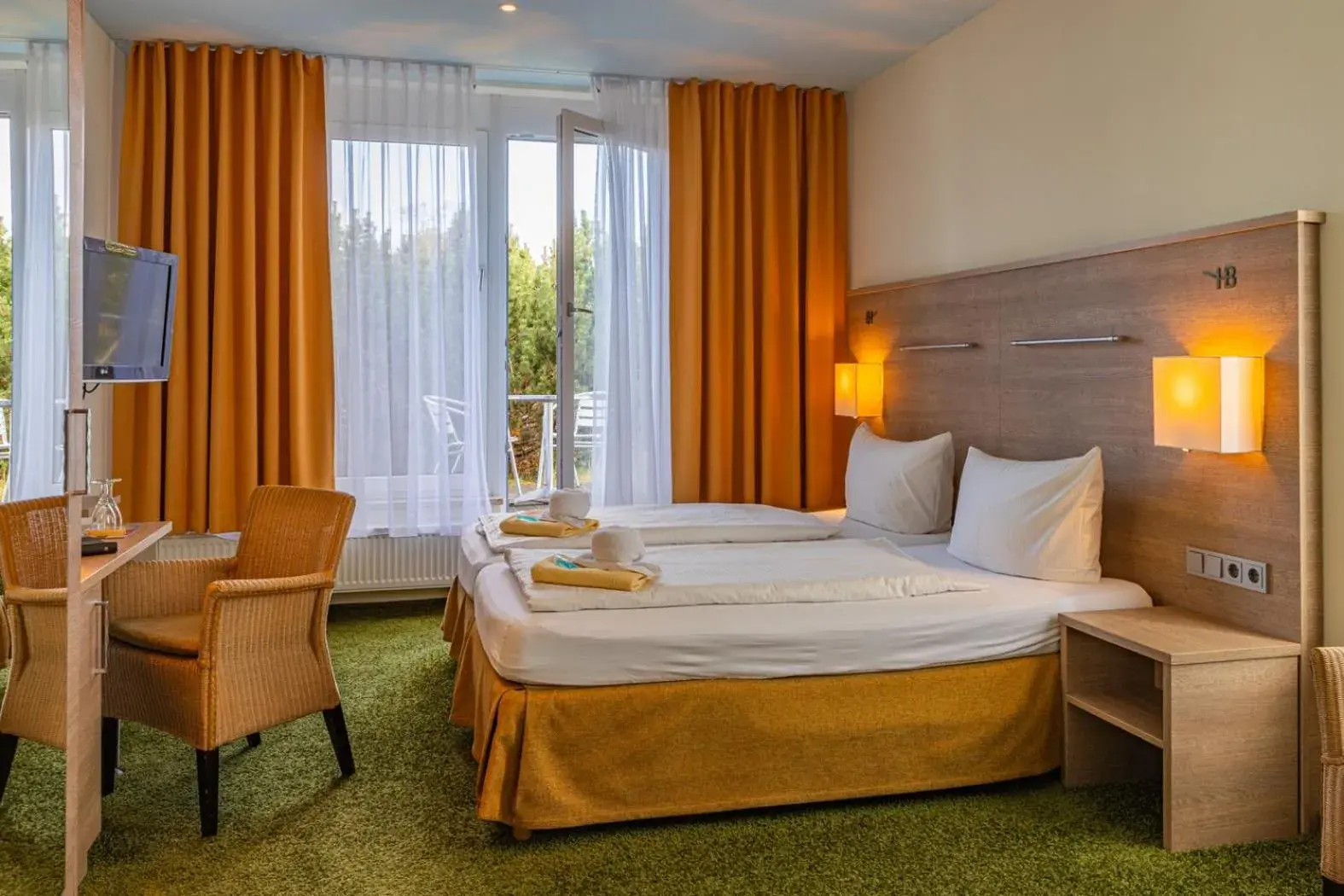 Double Room with Terrace - single occupancy in Der Bayerische Hof Double Room with Terrace - single occupancy in Der Bayerische Hof