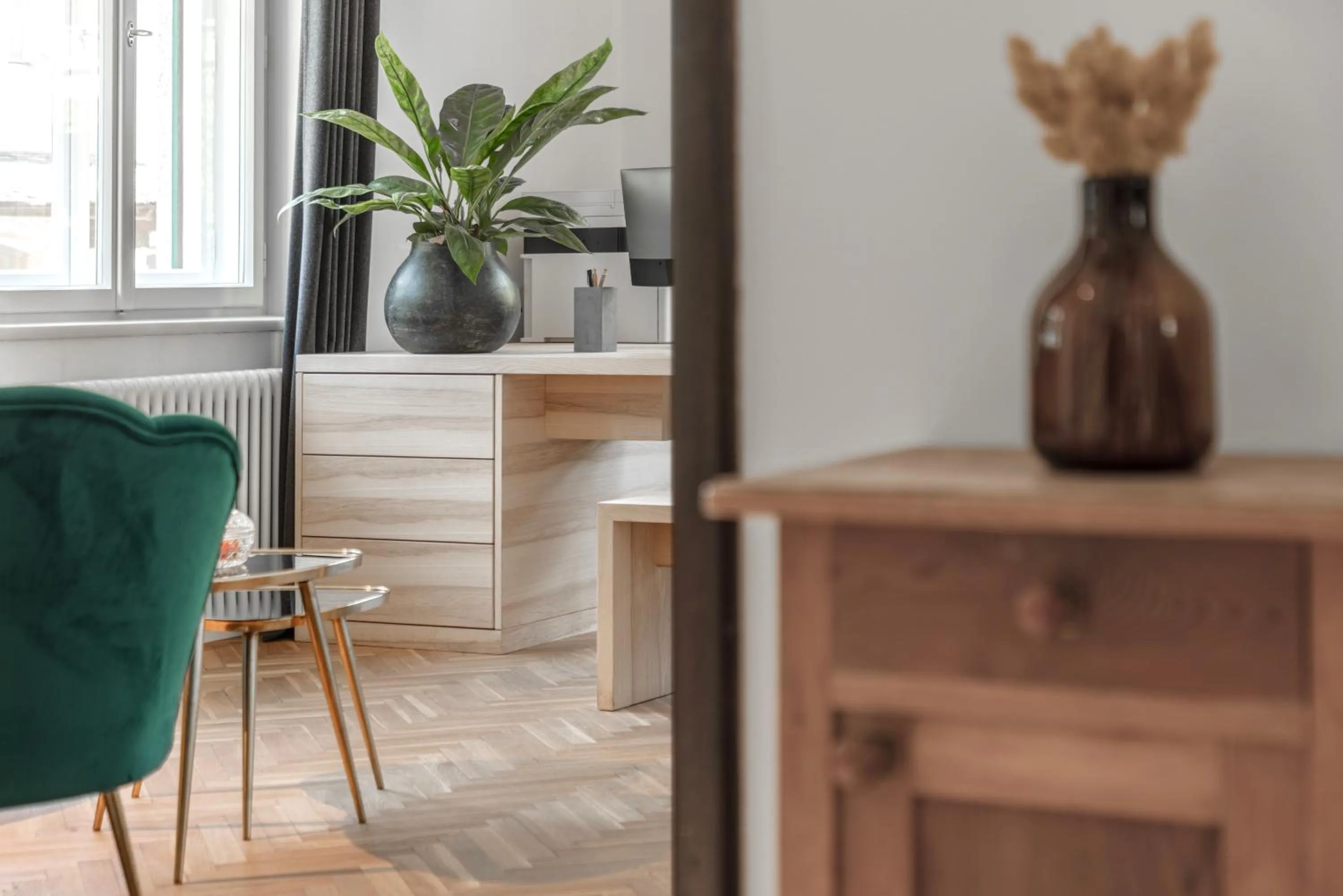 Lobby or reception in Casa al Sole