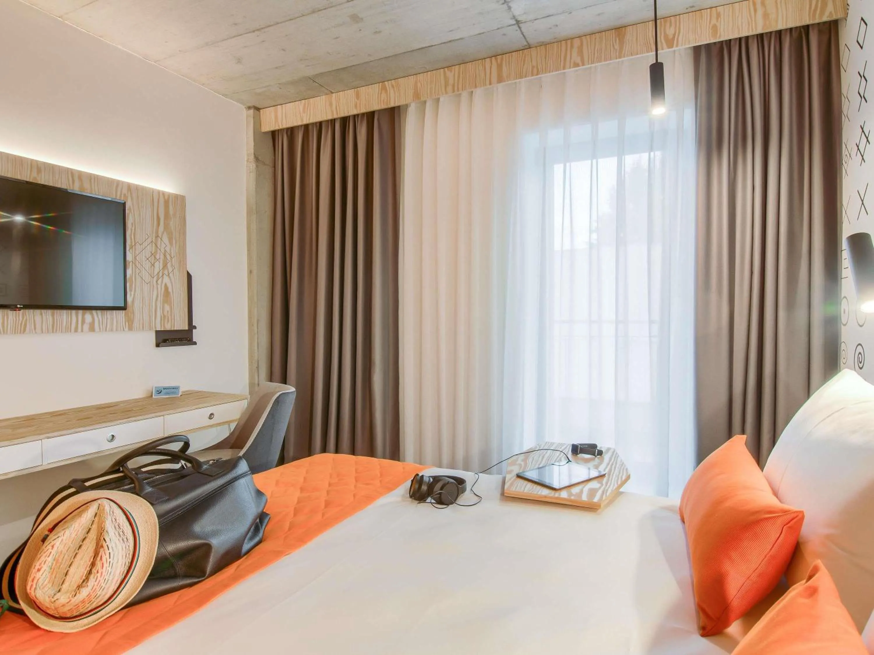 Bedroom, Bed in ibis Styles Bucharest City Center