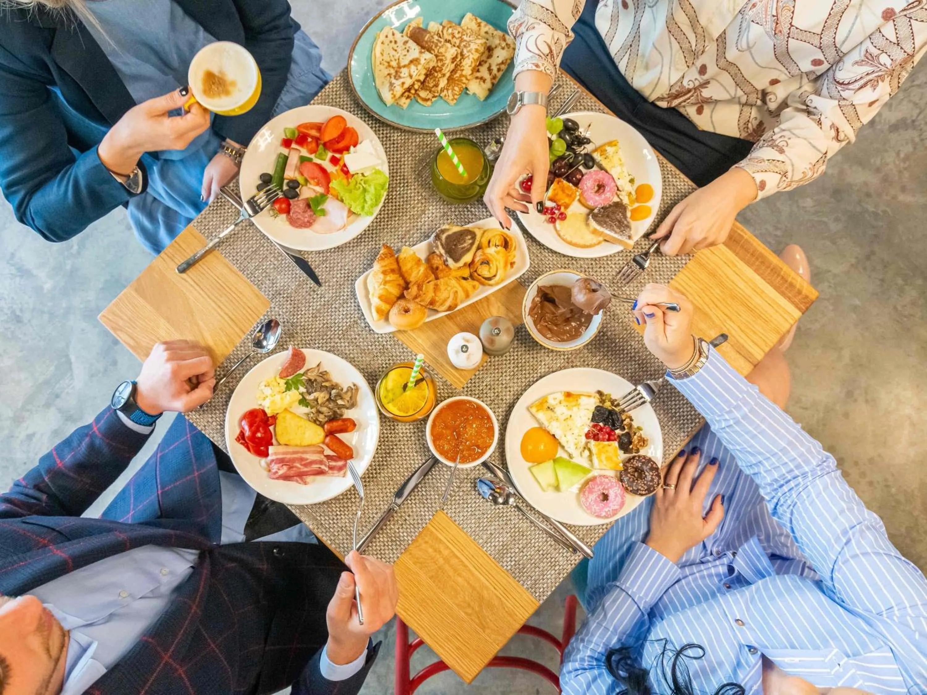 Breakfast in ibis Styles Bucharest City Center