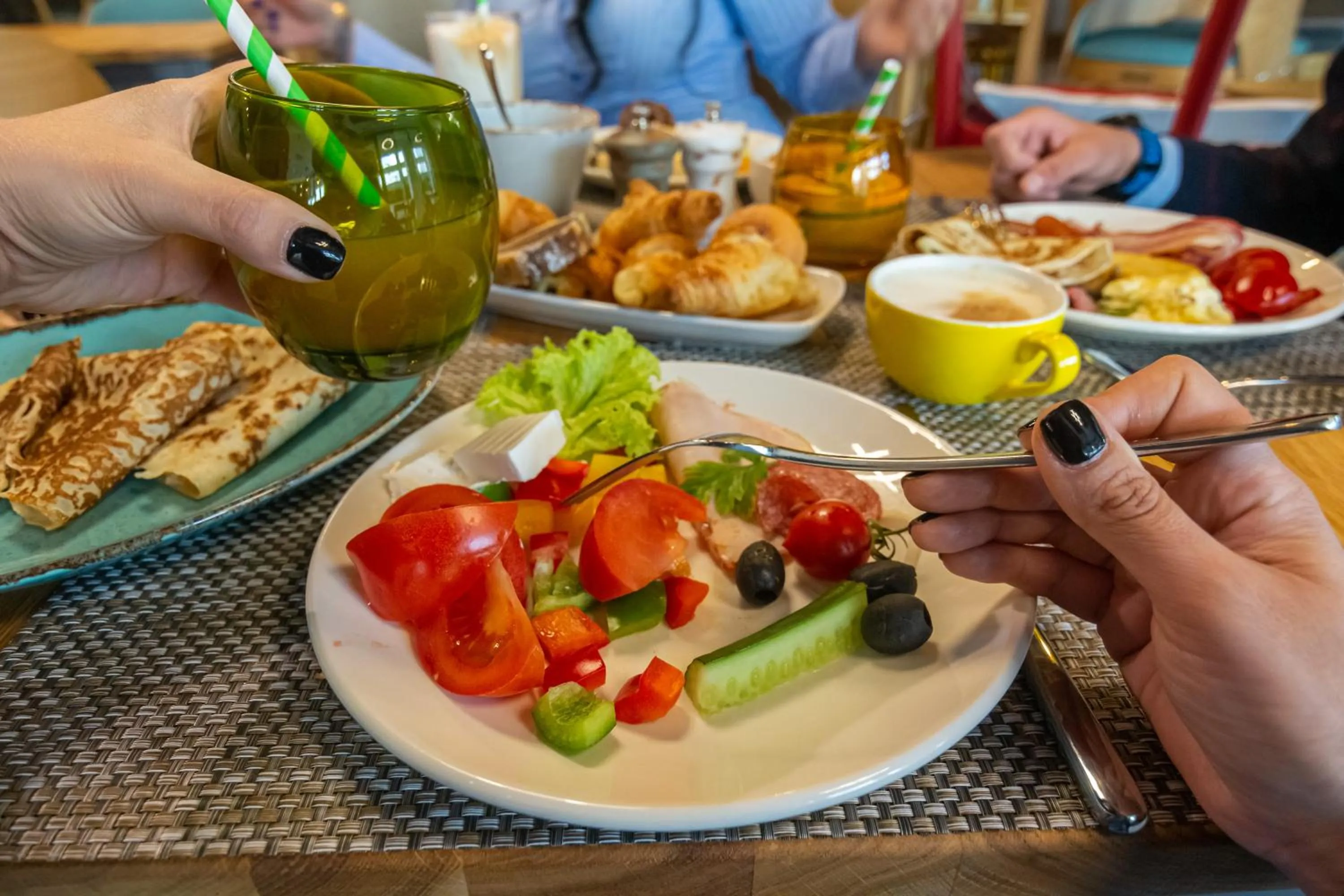 Buffet breakfast in ibis Styles Bucharest City Center