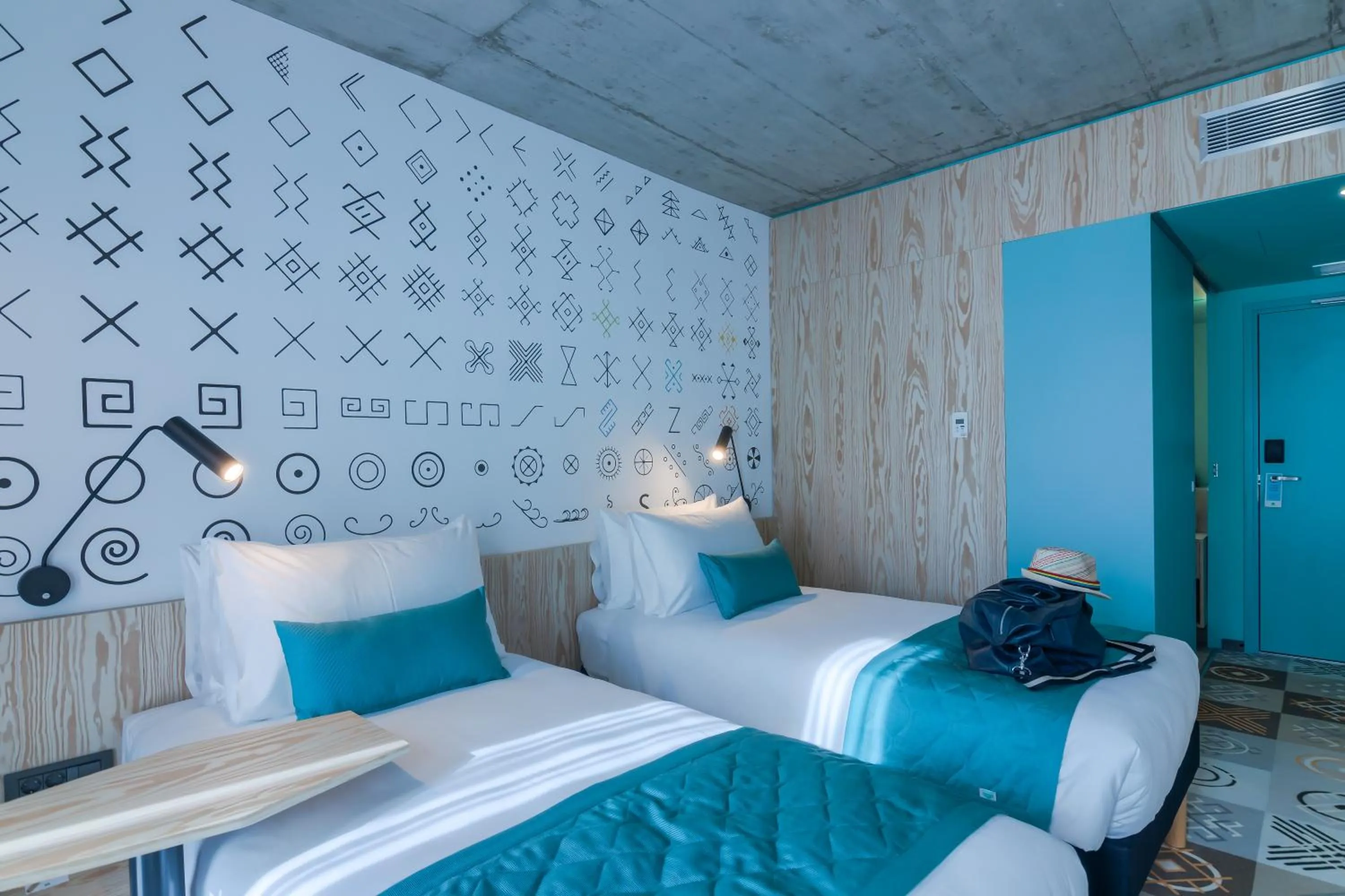 Bed in ibis Styles Bucharest City Center