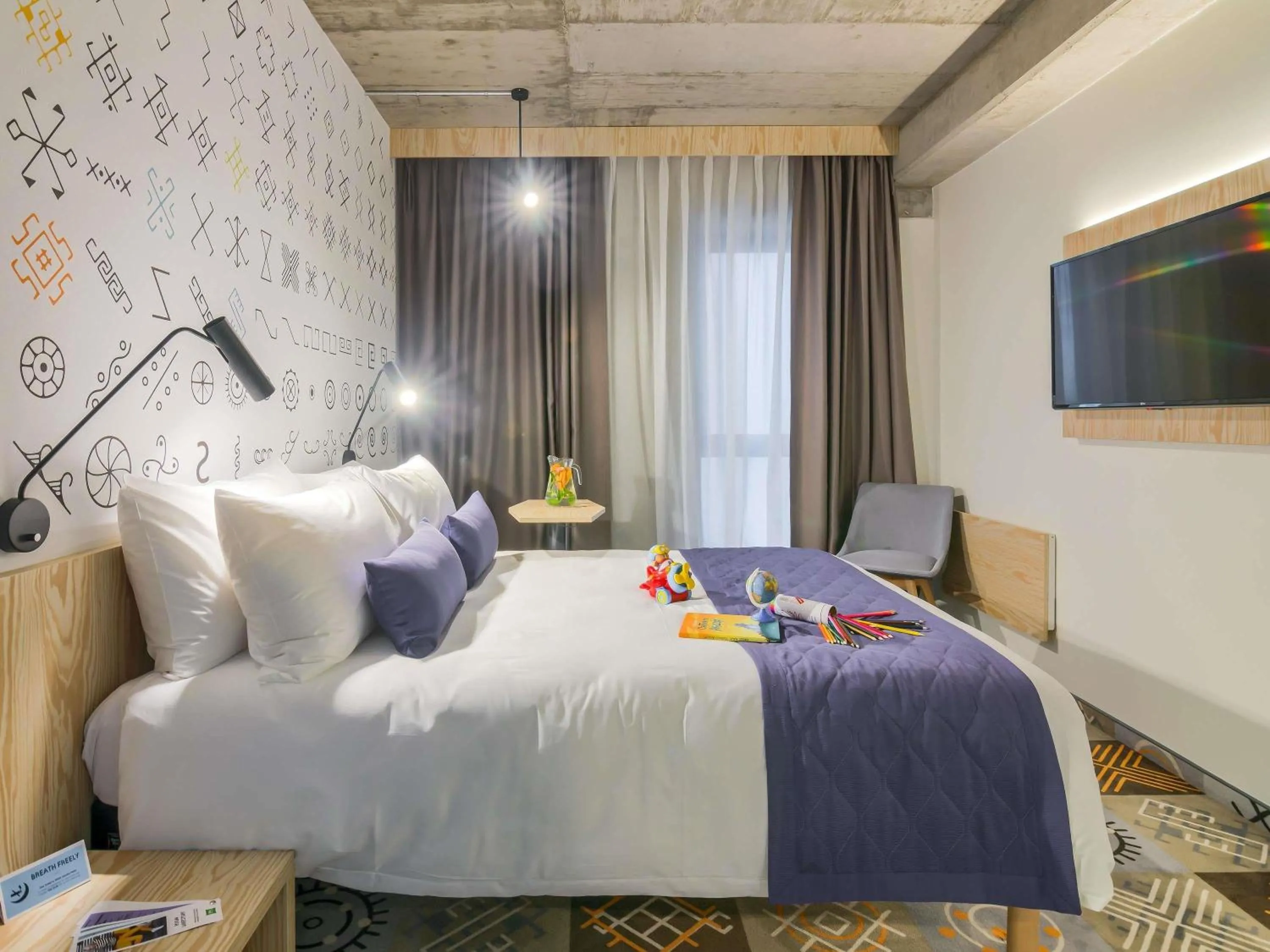 Bedroom, Bed in ibis Styles Bucharest City Center