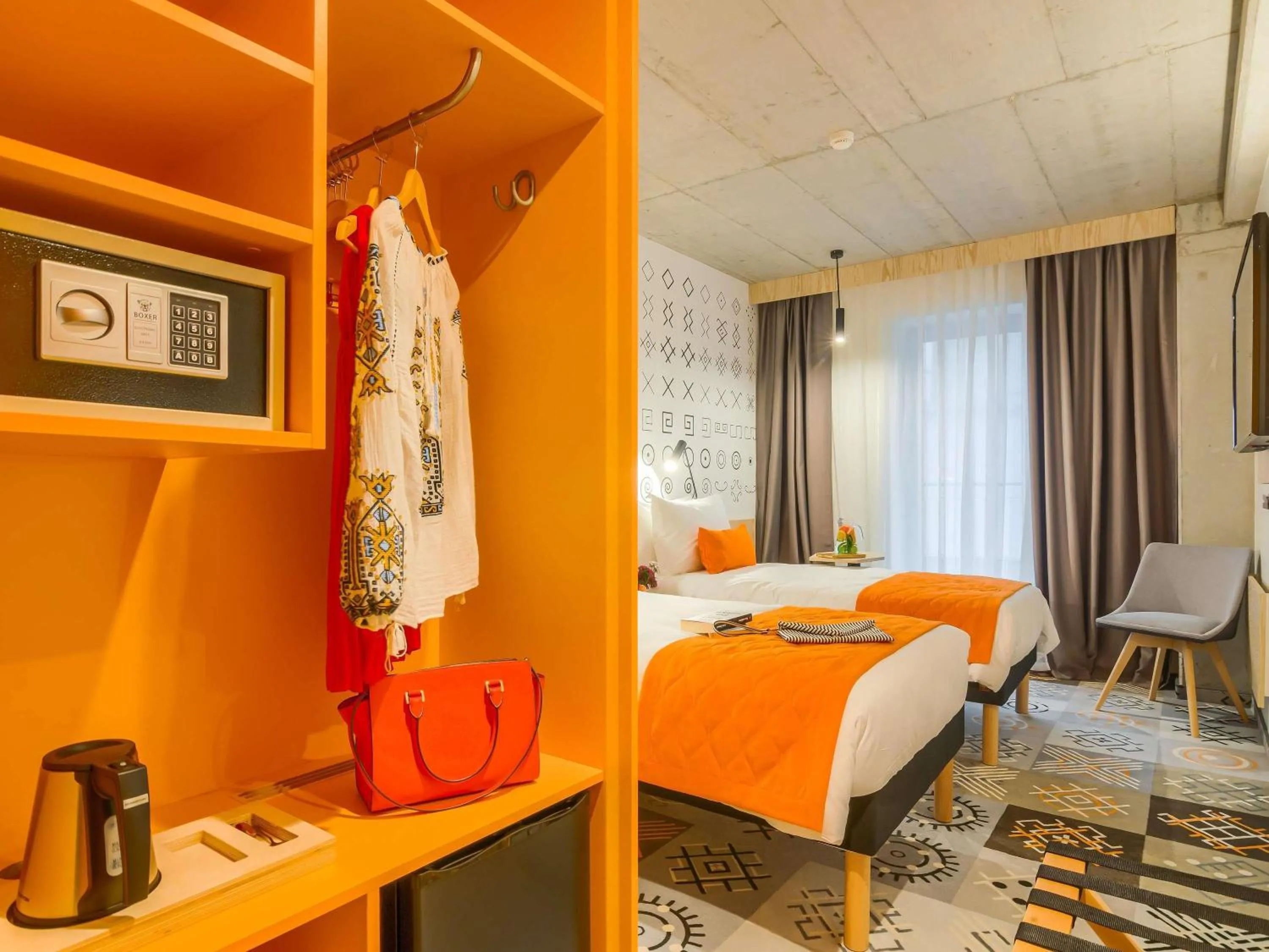 Bedroom, Bed in ibis Styles Bucharest City Center
