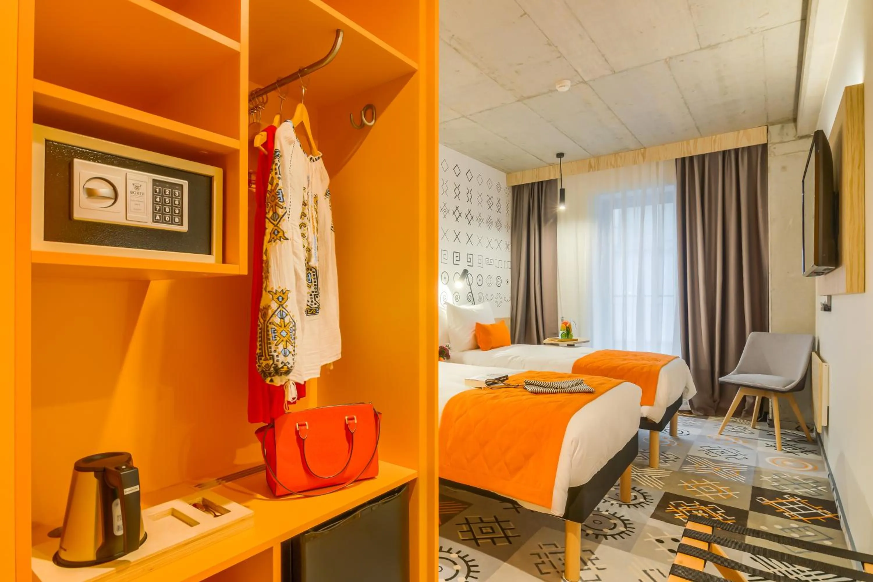 Property building, Bed in ibis Styles Bucharest City Center
