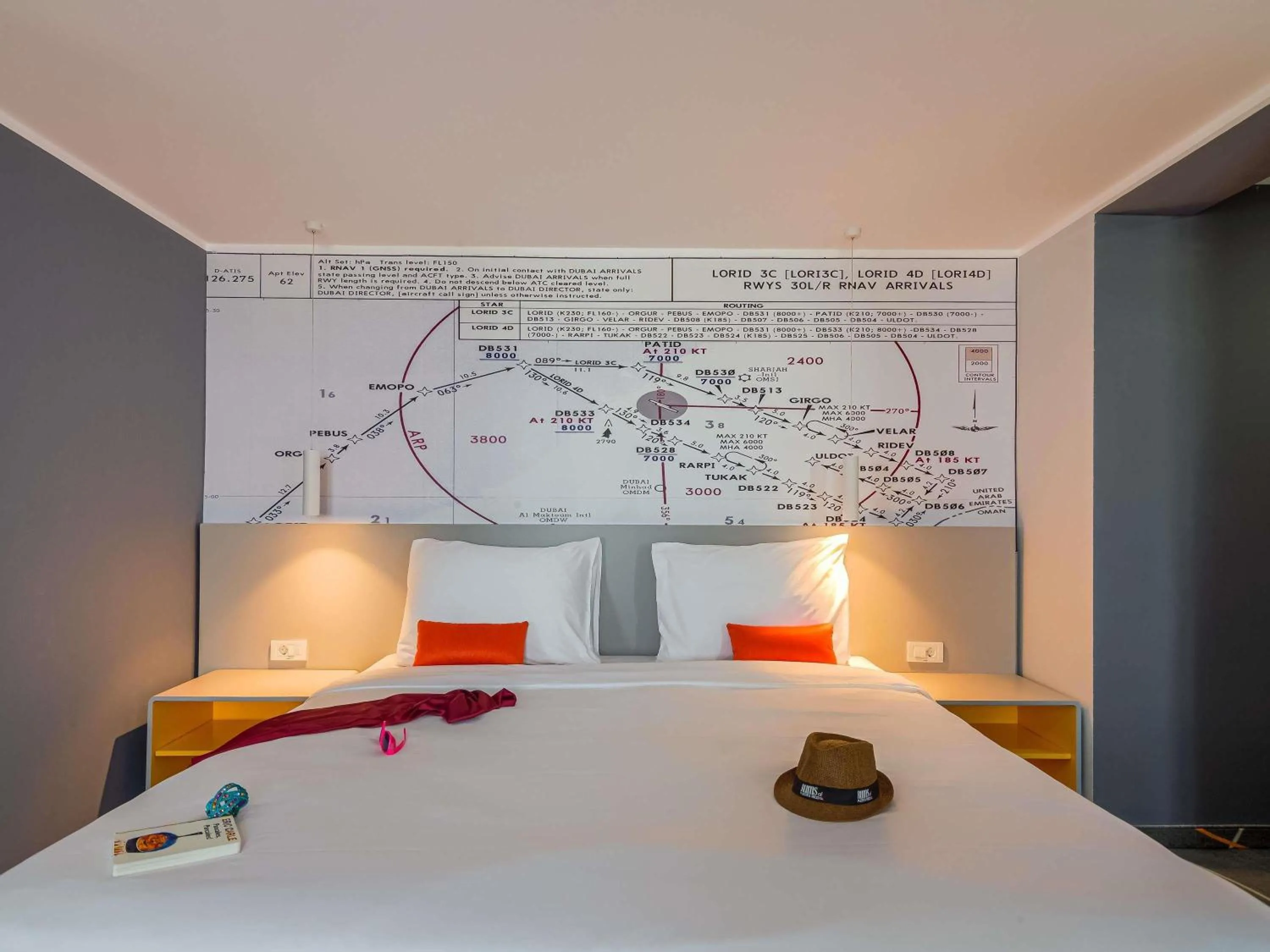 Bedroom, Bed in Ibis Styles Bucharest Airport