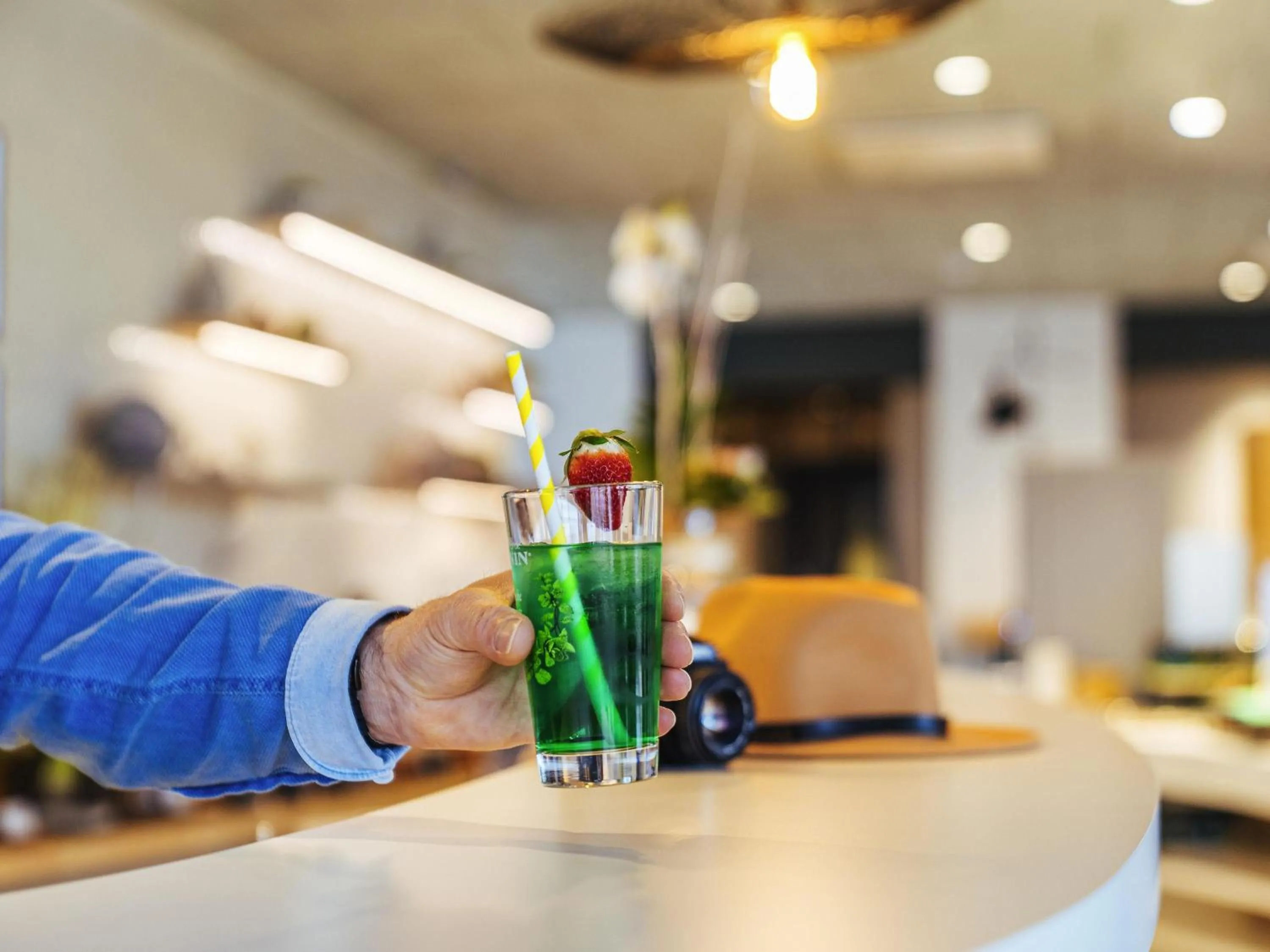 Lounge or bar in ibis Styles Le Treport Mers Les Bains