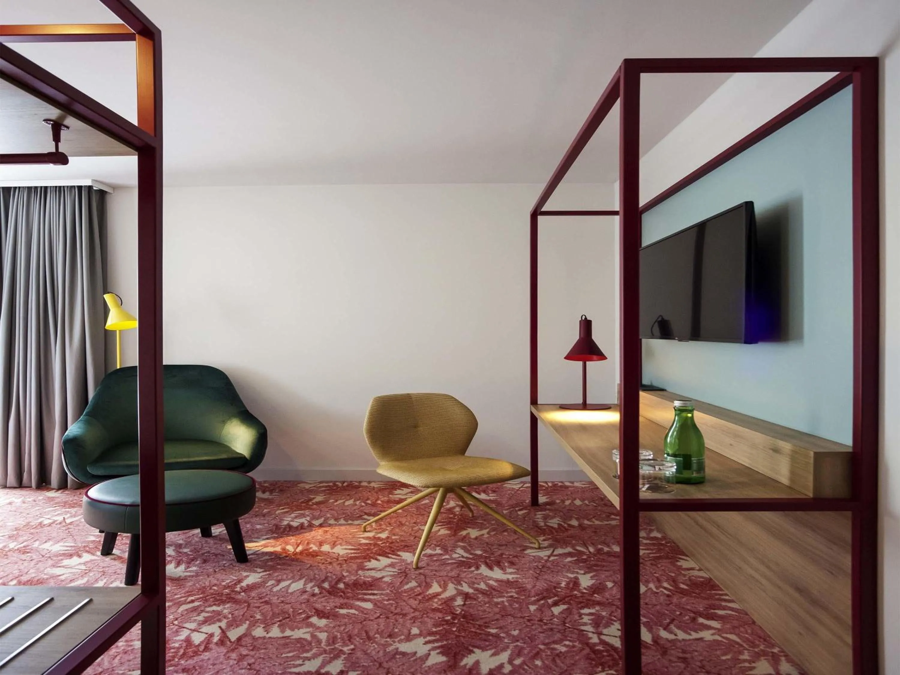 Bedroom in ibis Styles Klagenfurt am Woerthersee