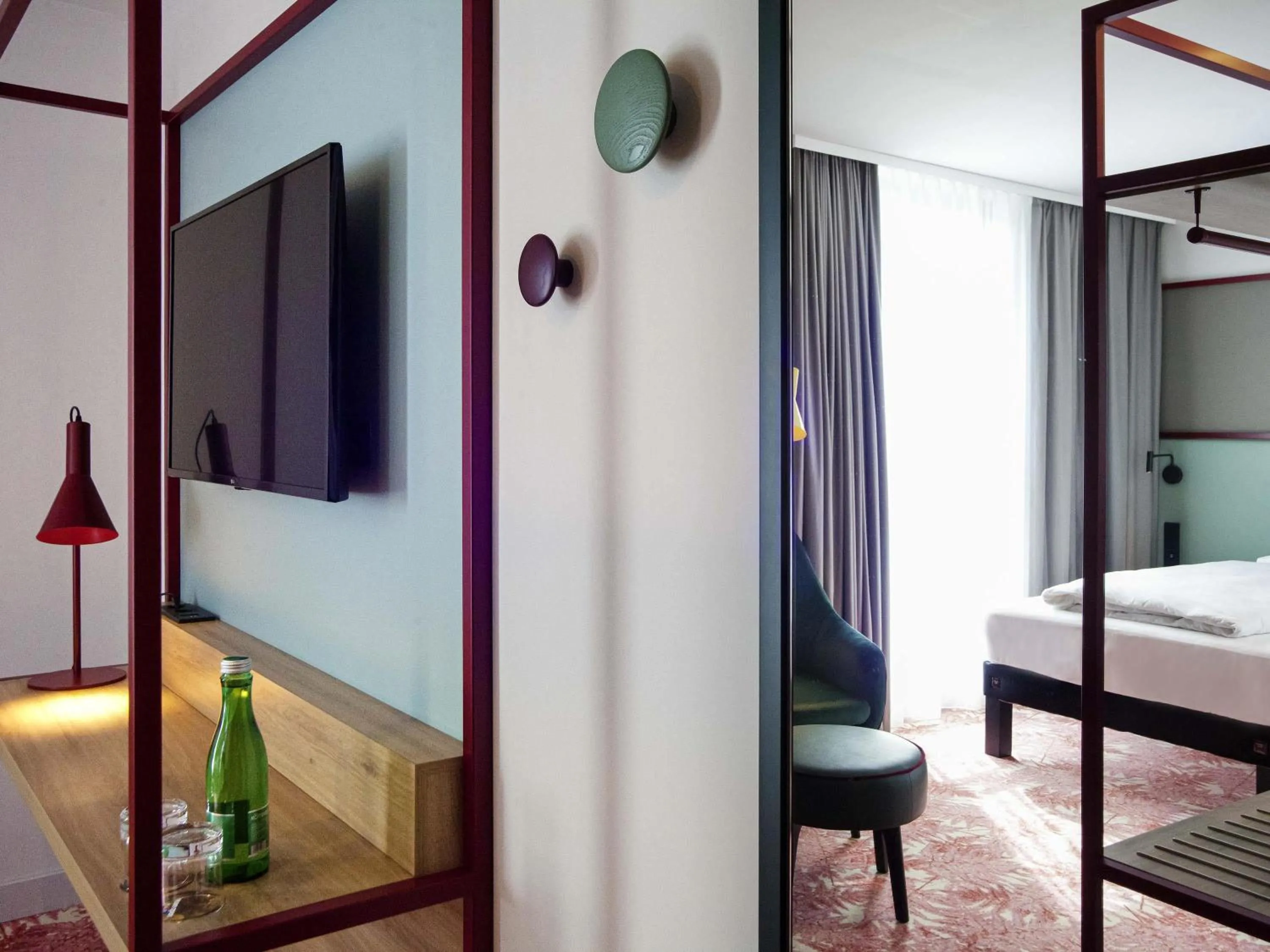 Bedroom, Bed in ibis Styles Klagenfurt am Woerthersee