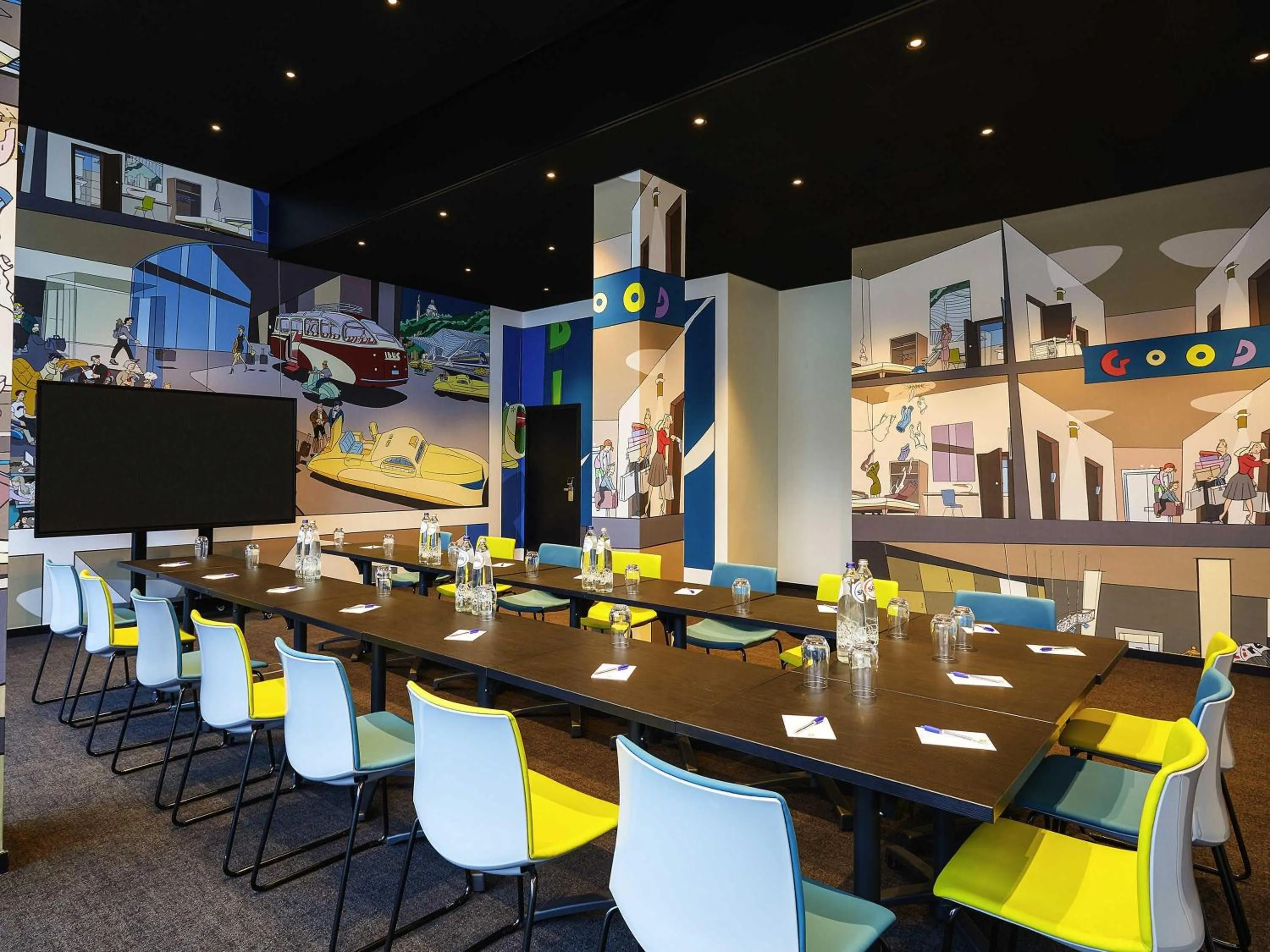 Meeting/conference room in ibis Styles Liege Guillemins