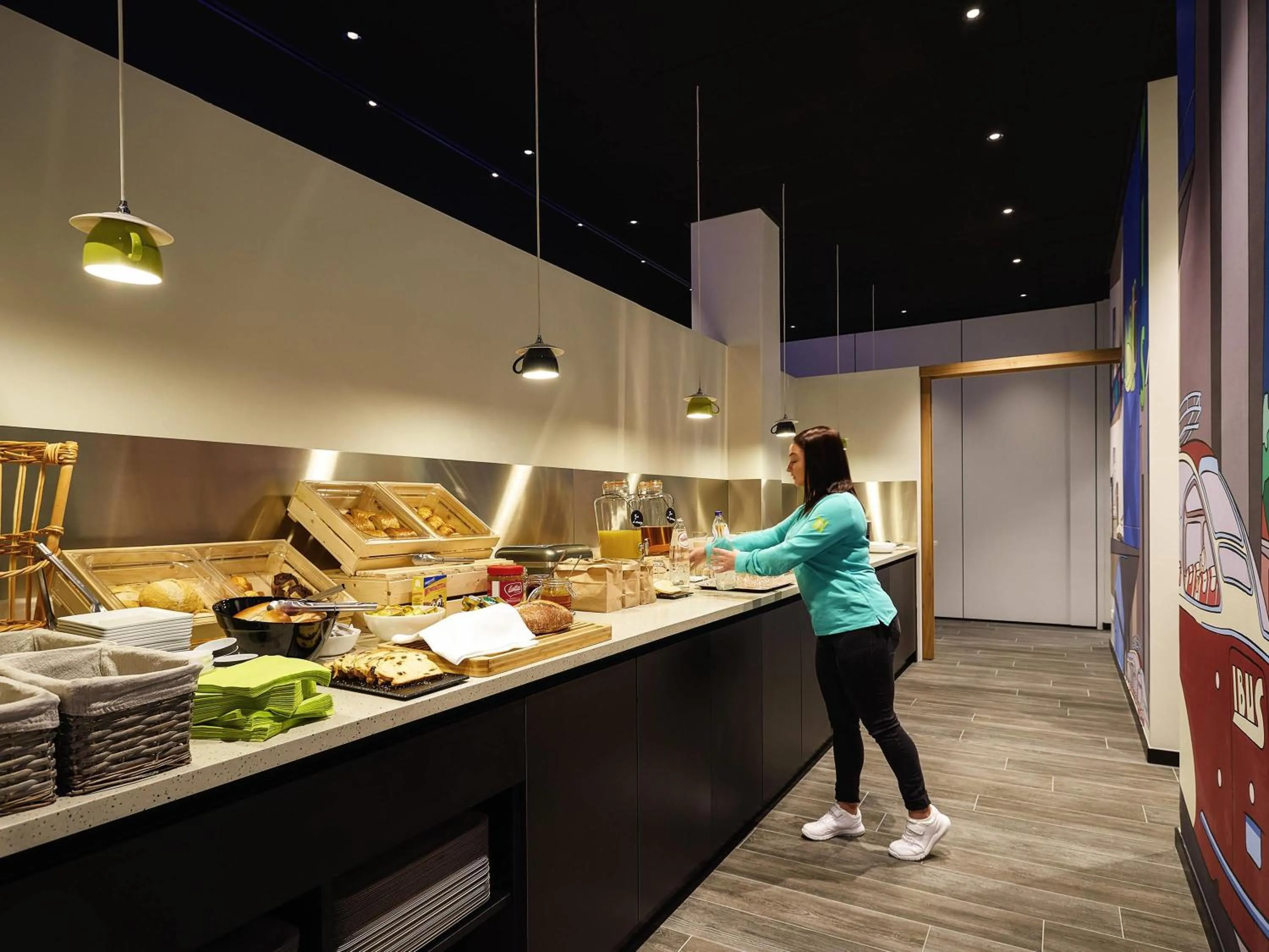 Breakfast in ibis Styles Liege Guillemins