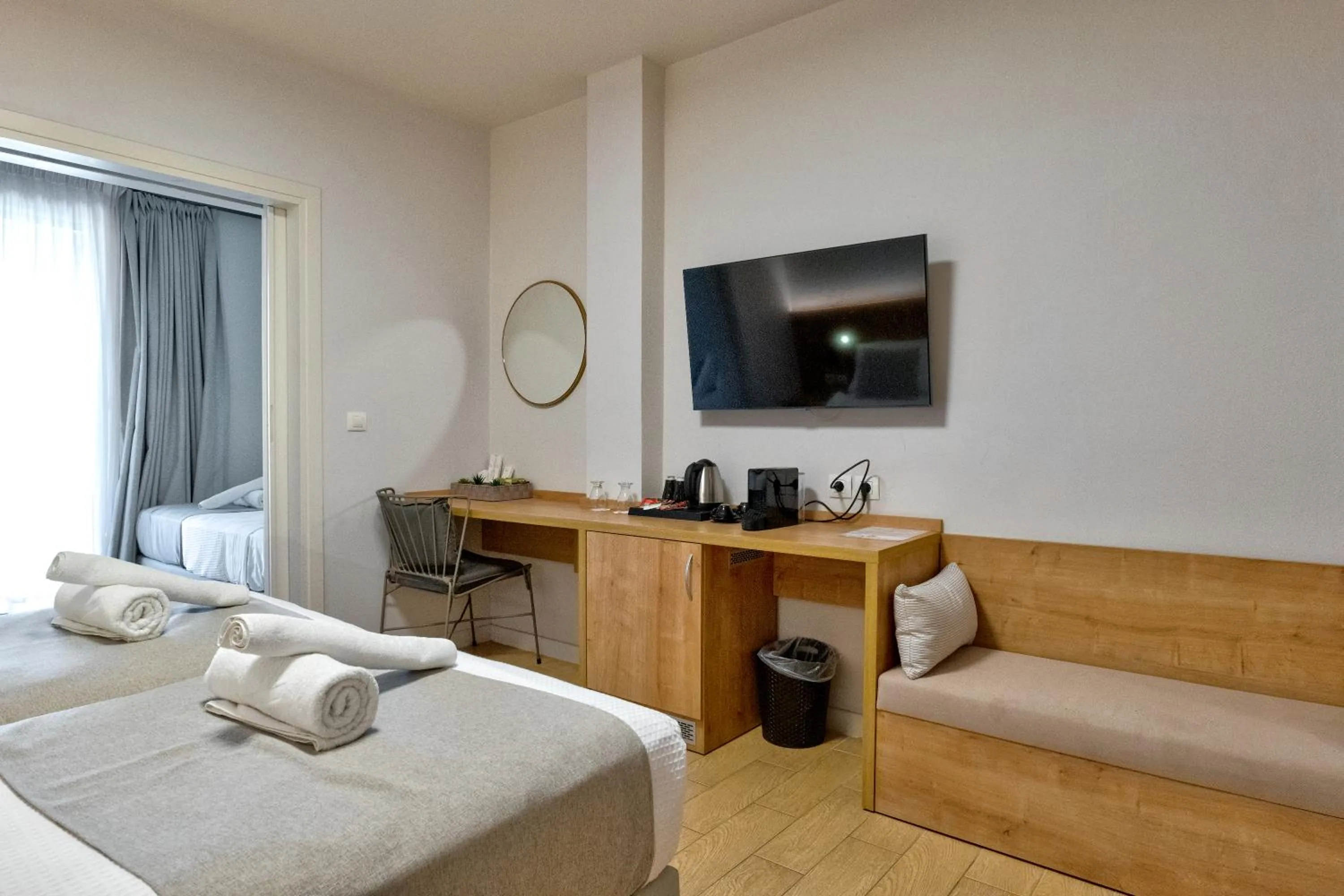 Bedroom in White Olive Elite Rethymno