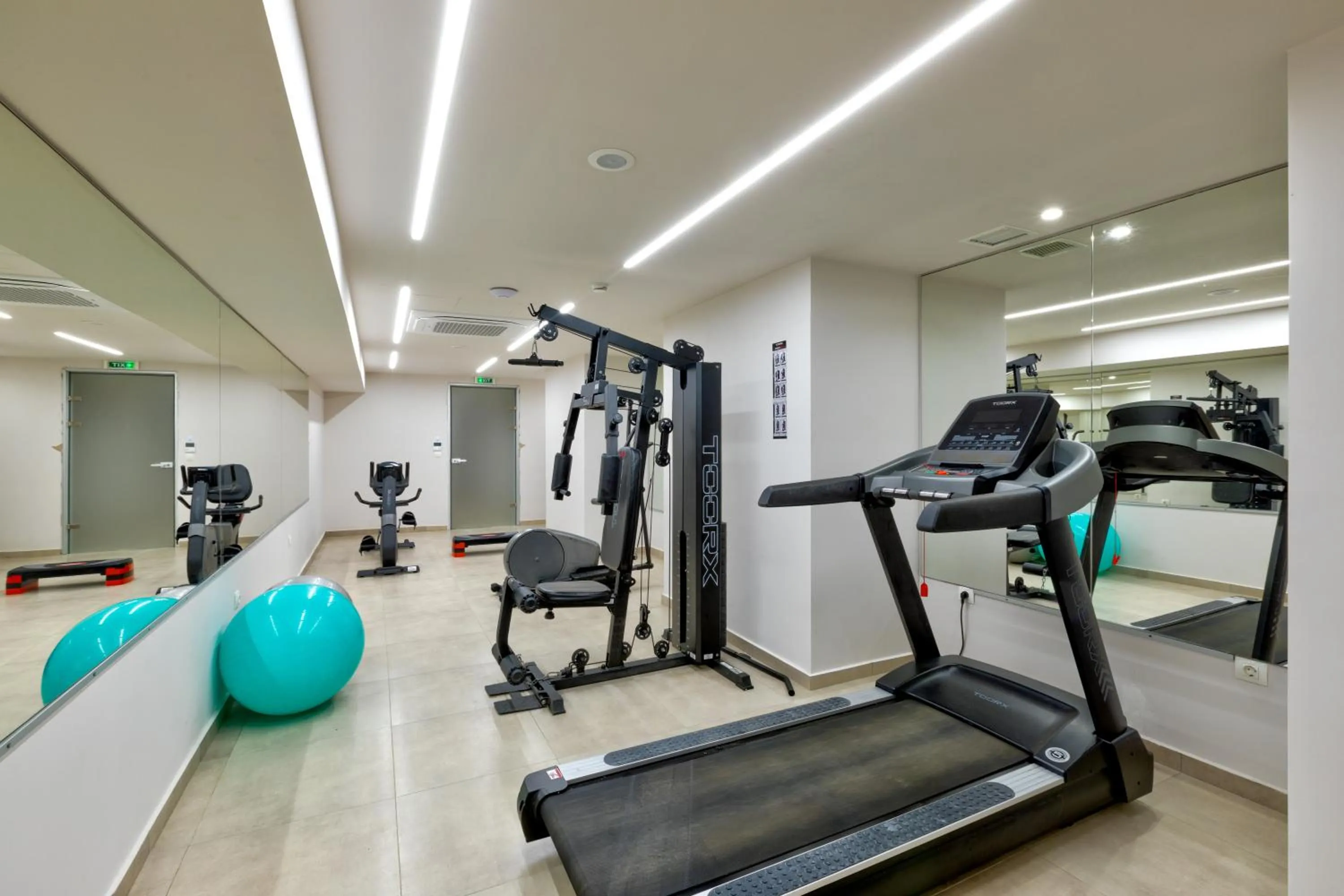 Fitness centre/facilities in White Olive Elite Rethymno