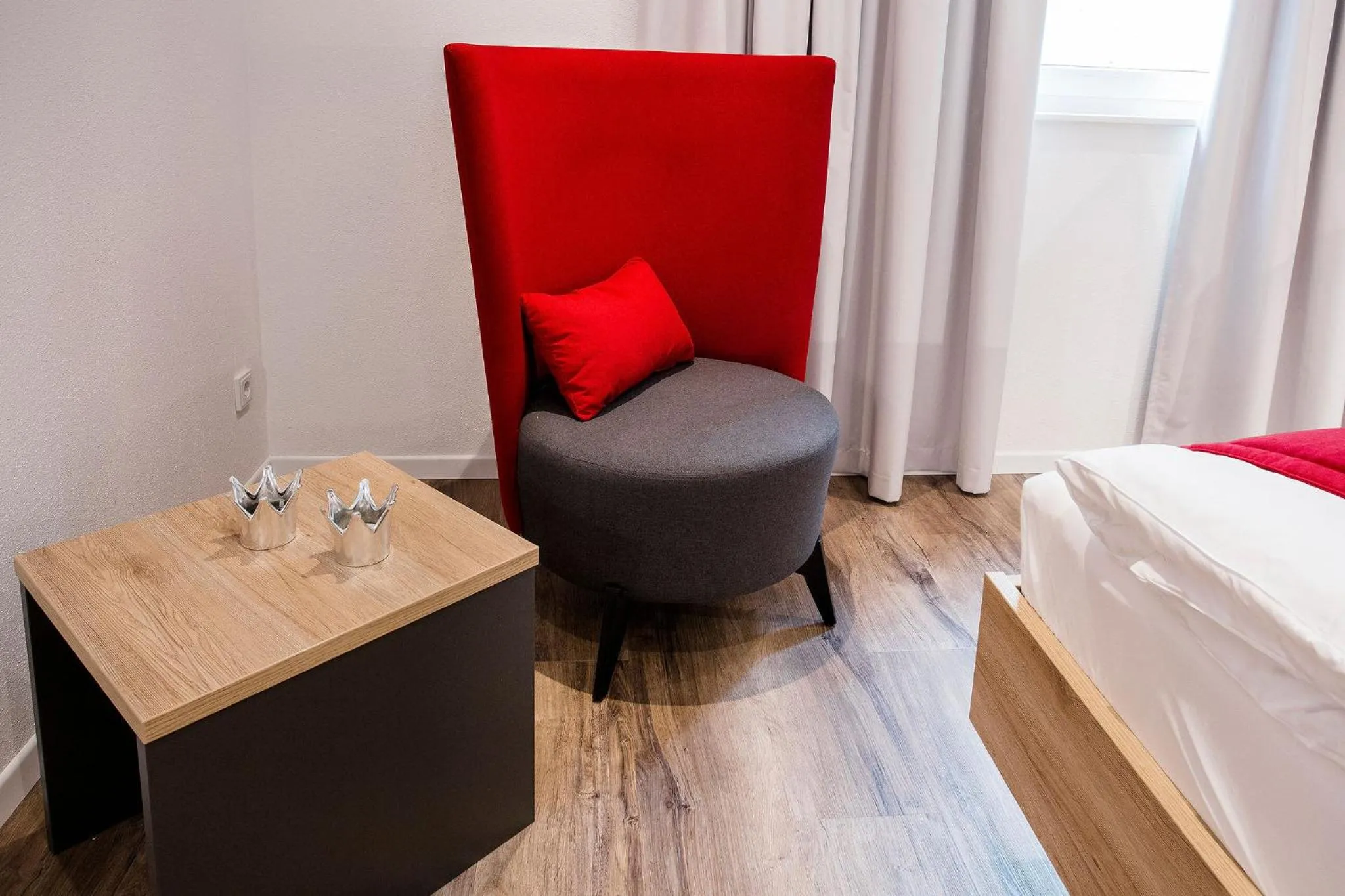 Bedroom, Bed in Gasthof Krone