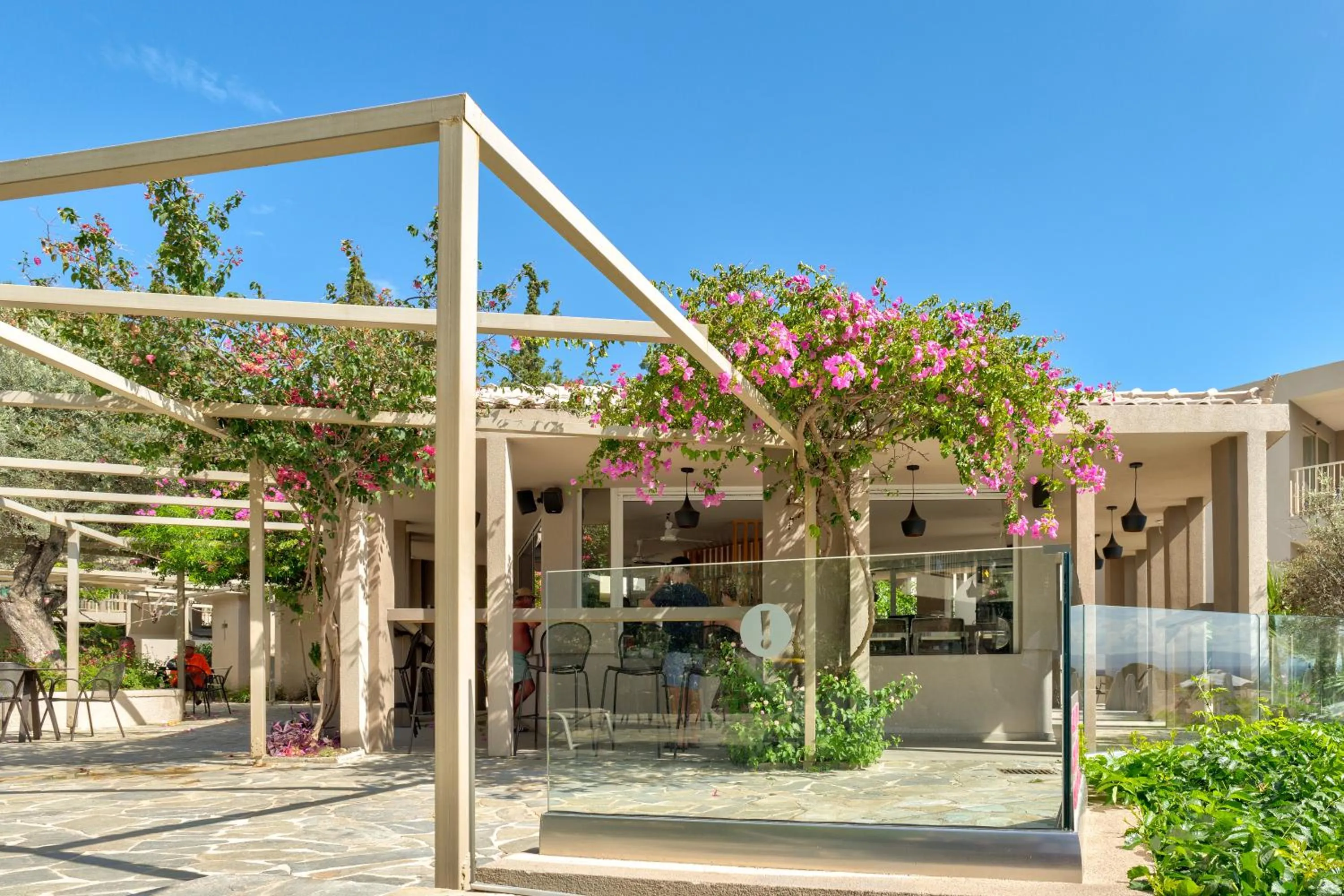 Garden in White Olive Premium Lindos