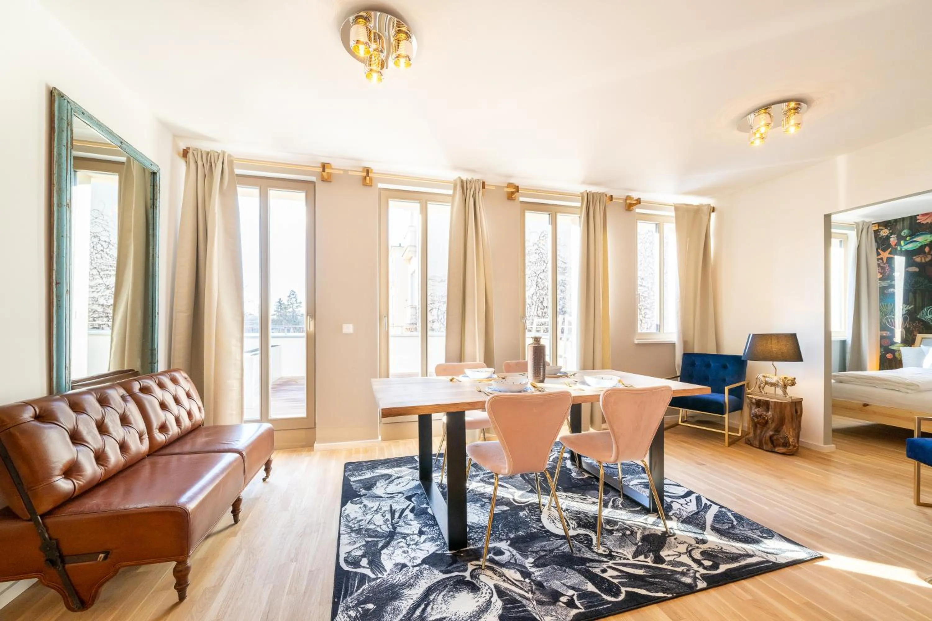 Living room in Design Apartments - "Am Weinberg"