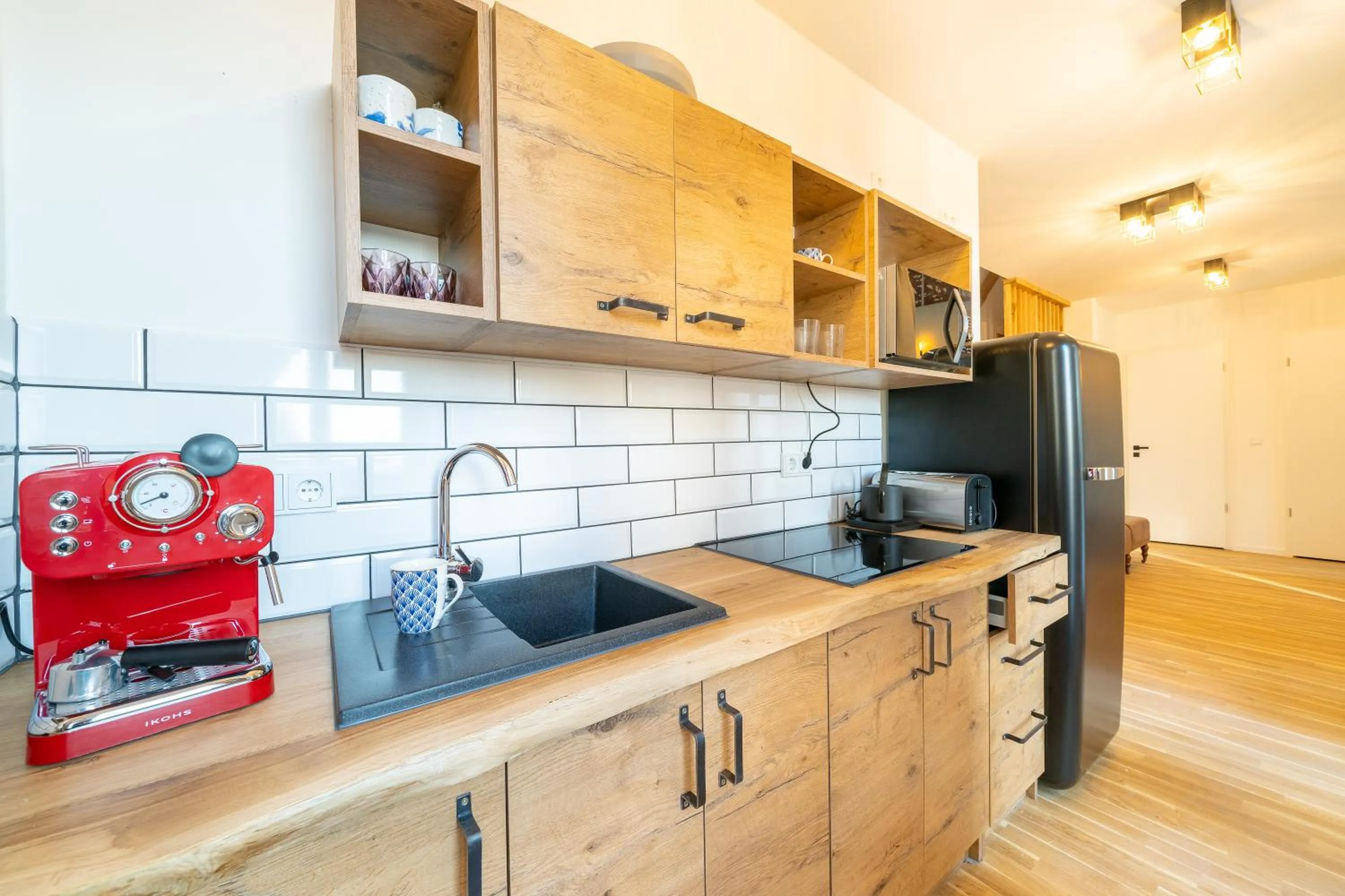 Kitchen or kitchenette in Design Apartments - "Am Weinberg"