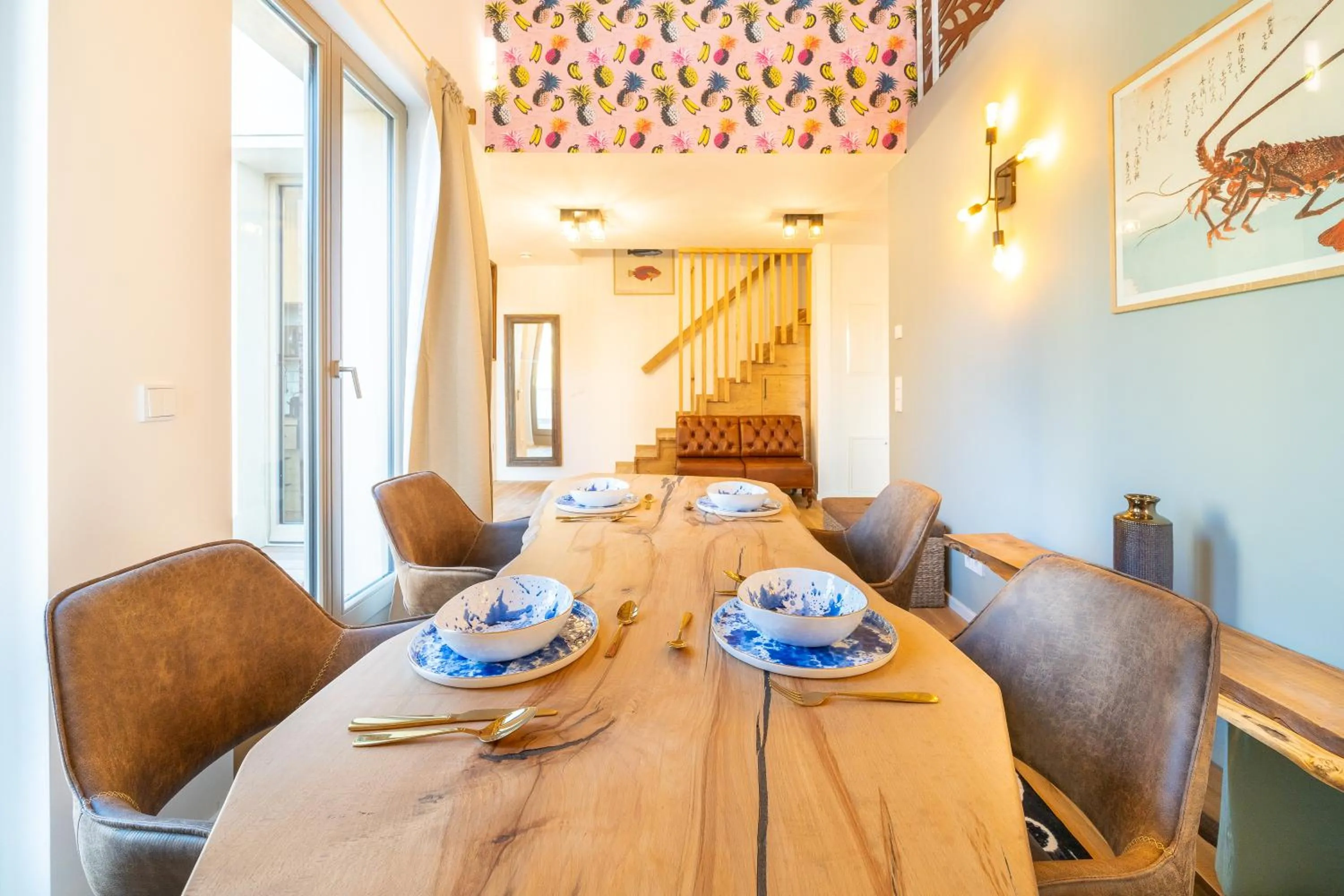 Dining area in Design Apartments - "Am Weinberg"