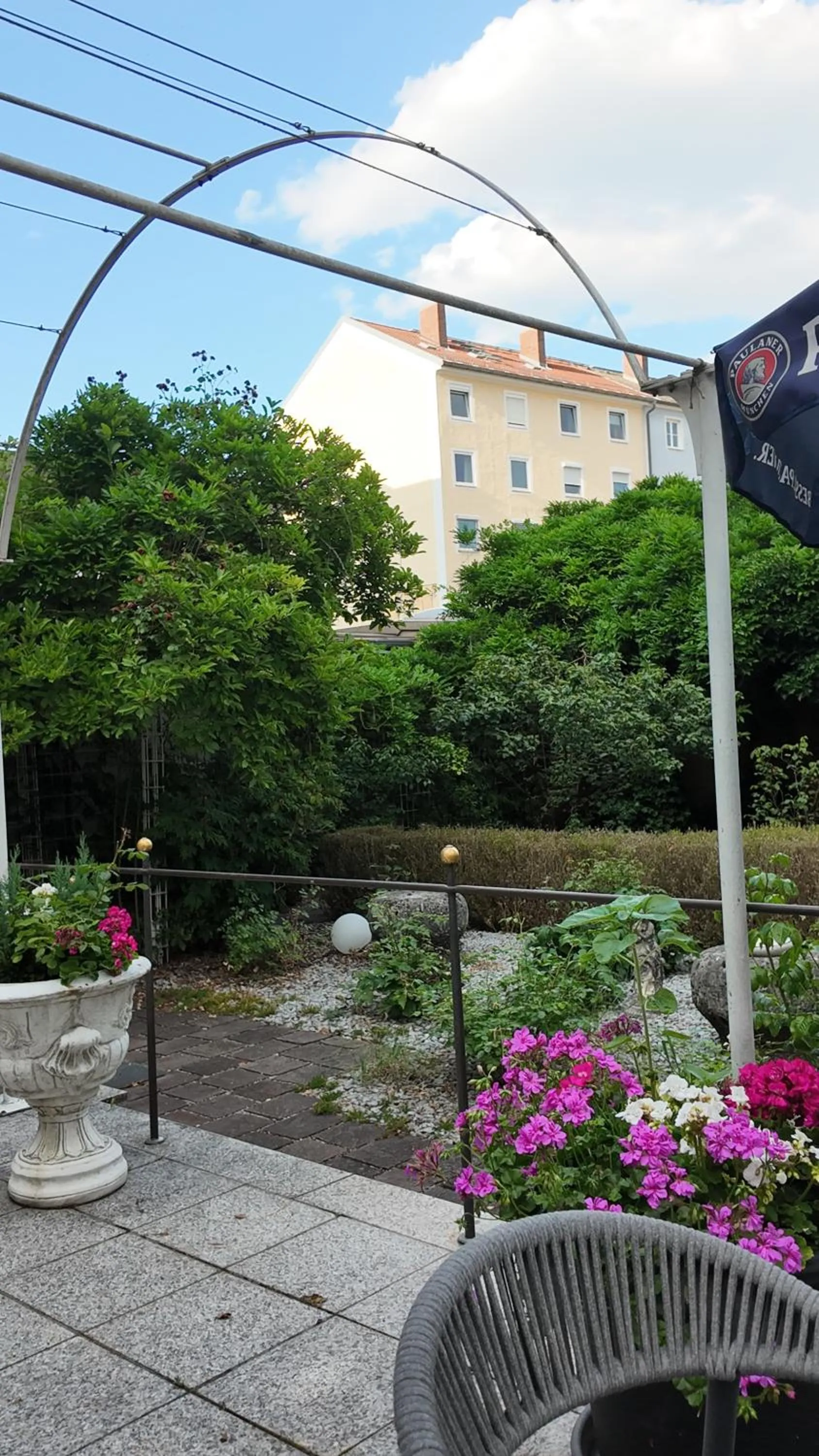 Garden in Hotel Aurbacher Hof GmbH