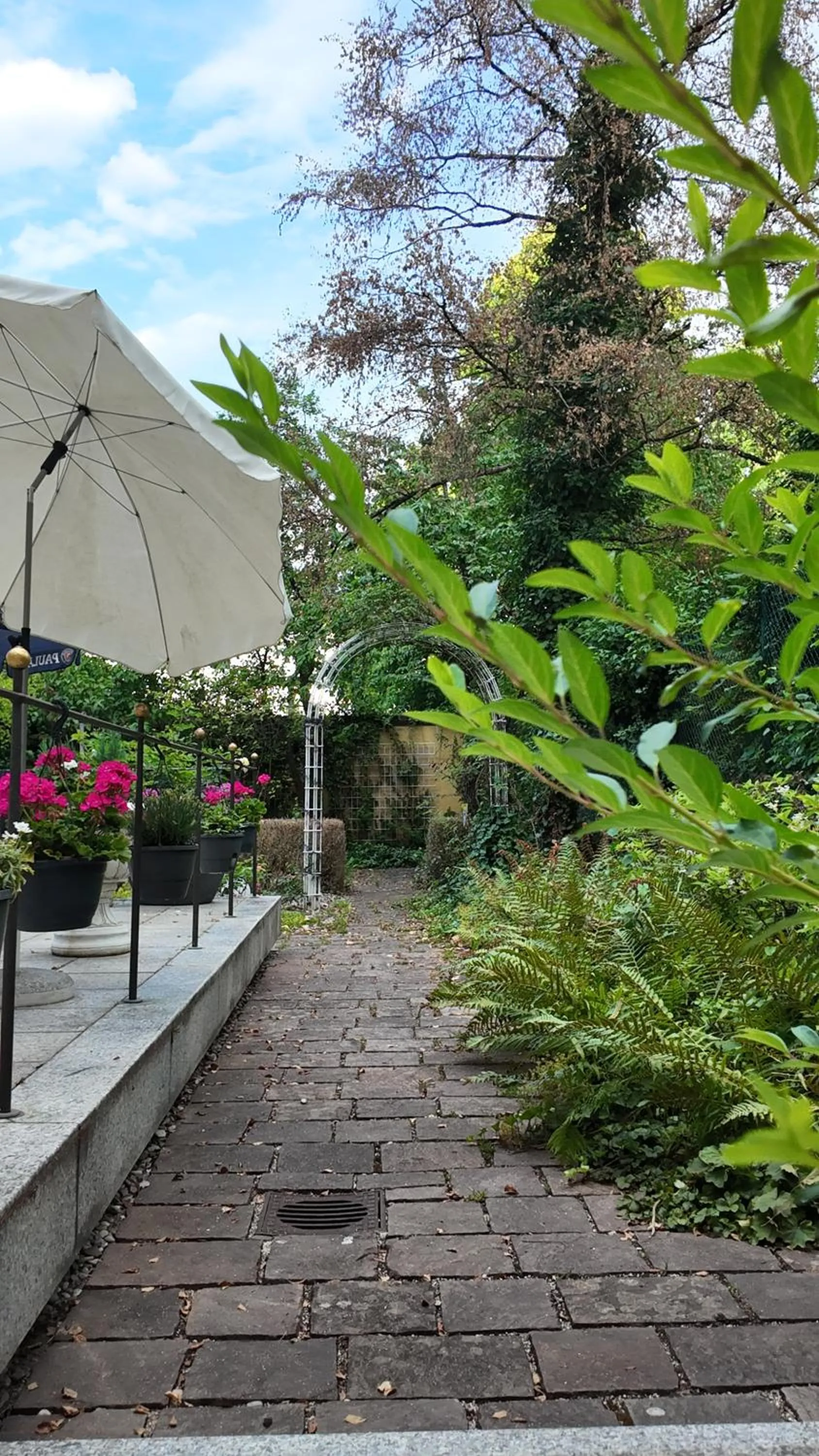 Garden in Hotel Aurbacher Hof GmbH