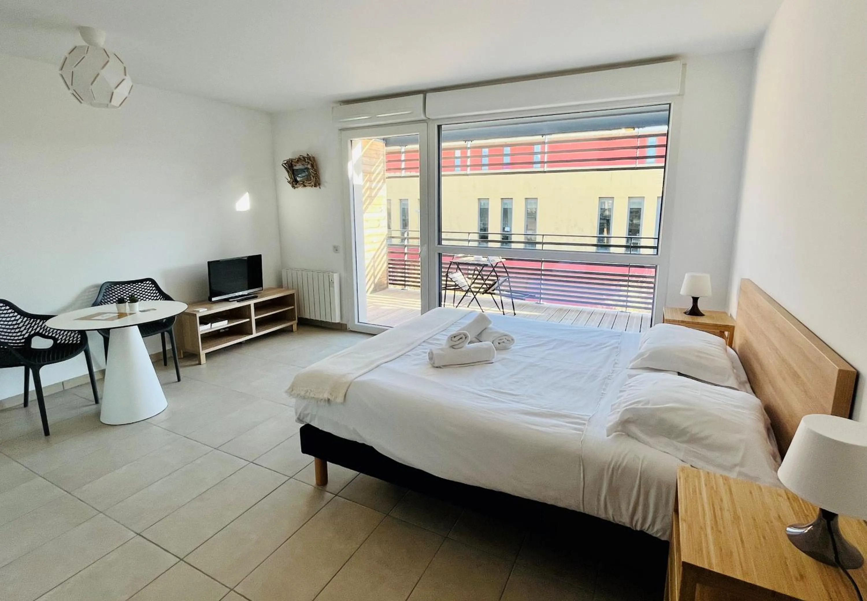 Bed in Les Patios de St-Pierre