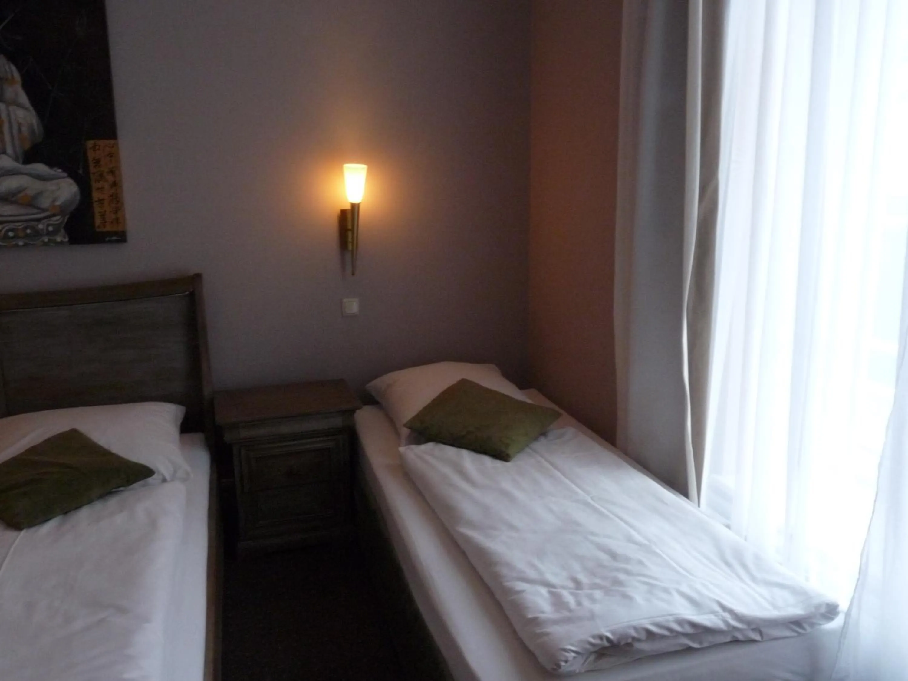 Bed in Hotel Commodore