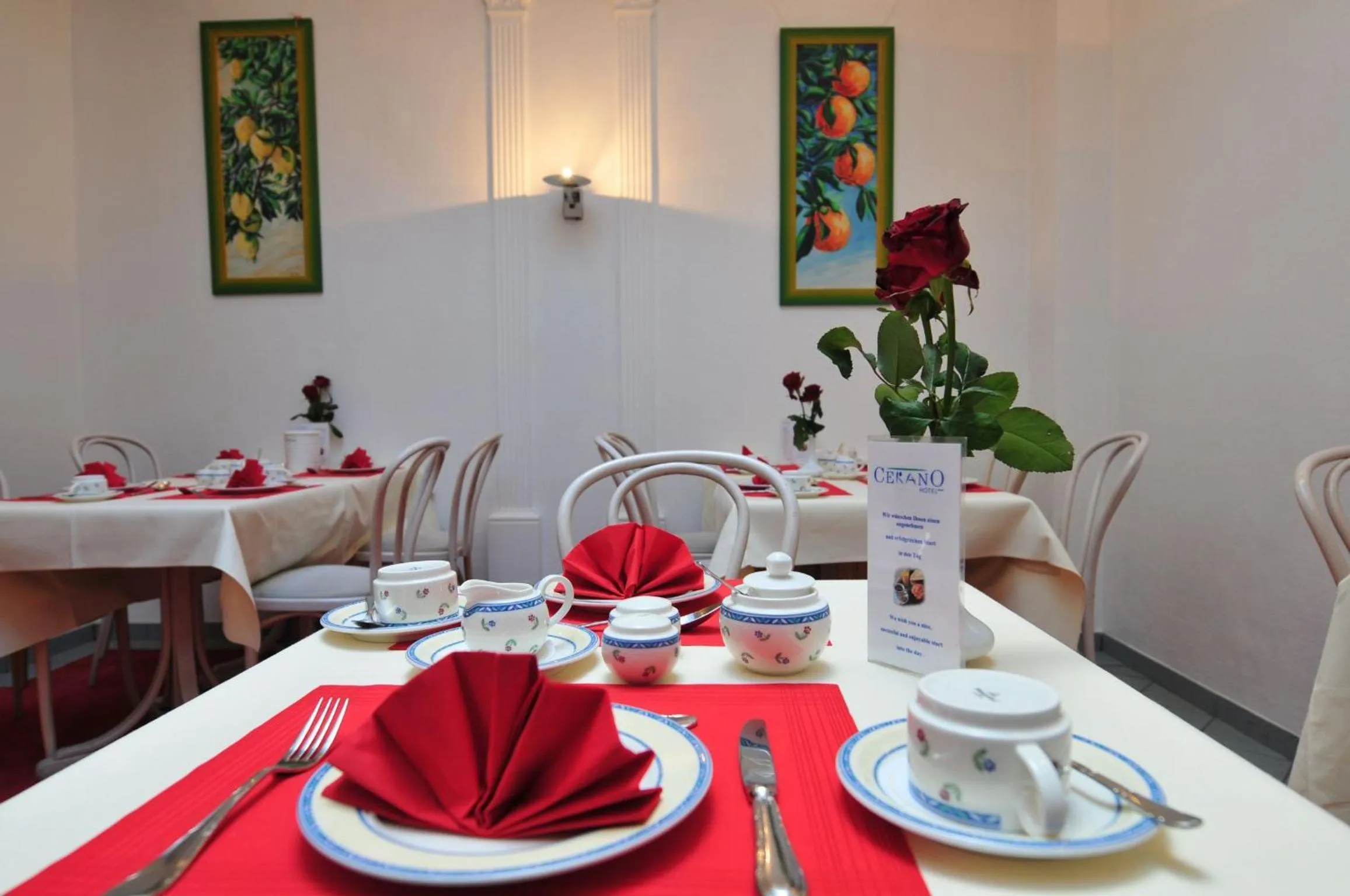 Restaurant/places to eat in Cerano City Hotel Köln am Dom