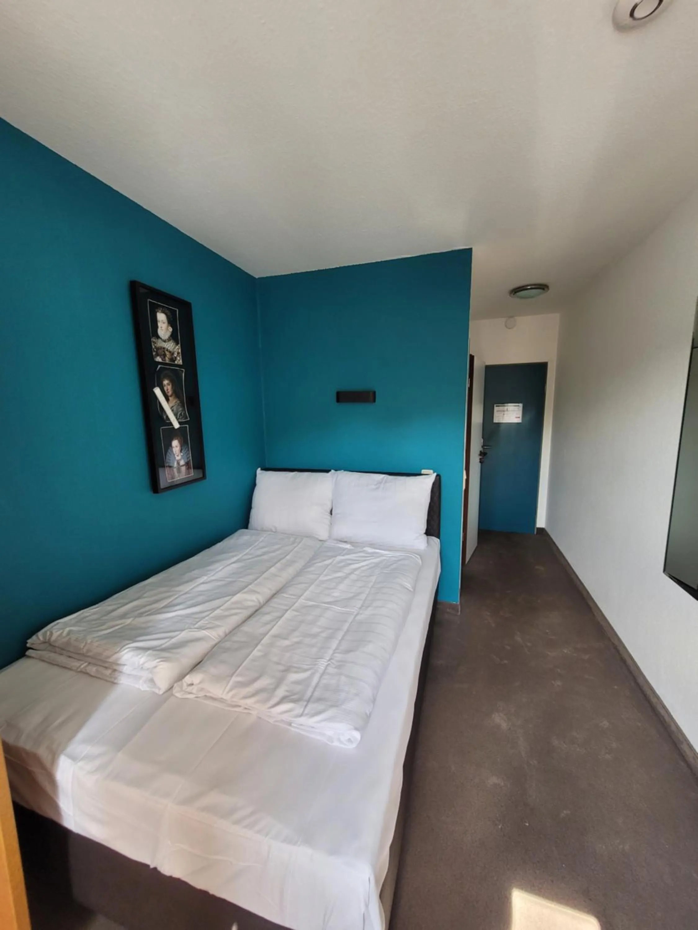 Bed in Hotel Christina