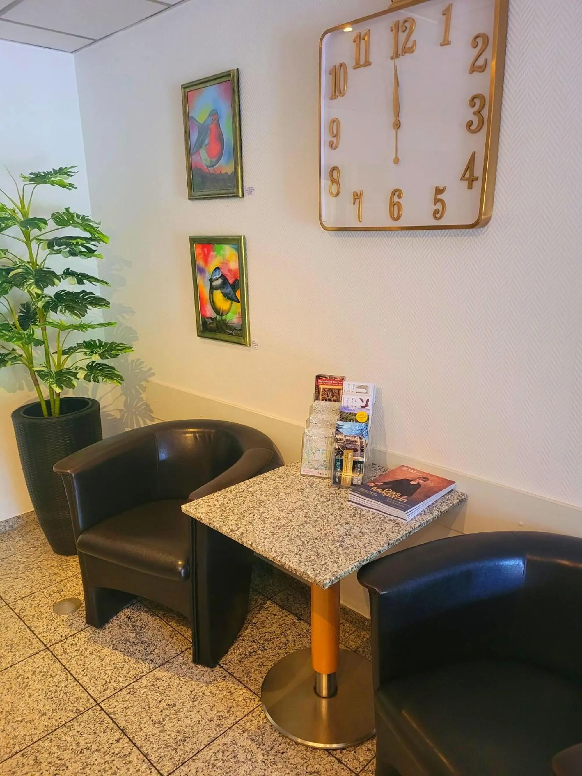 Lobby or reception in Hotel Christina