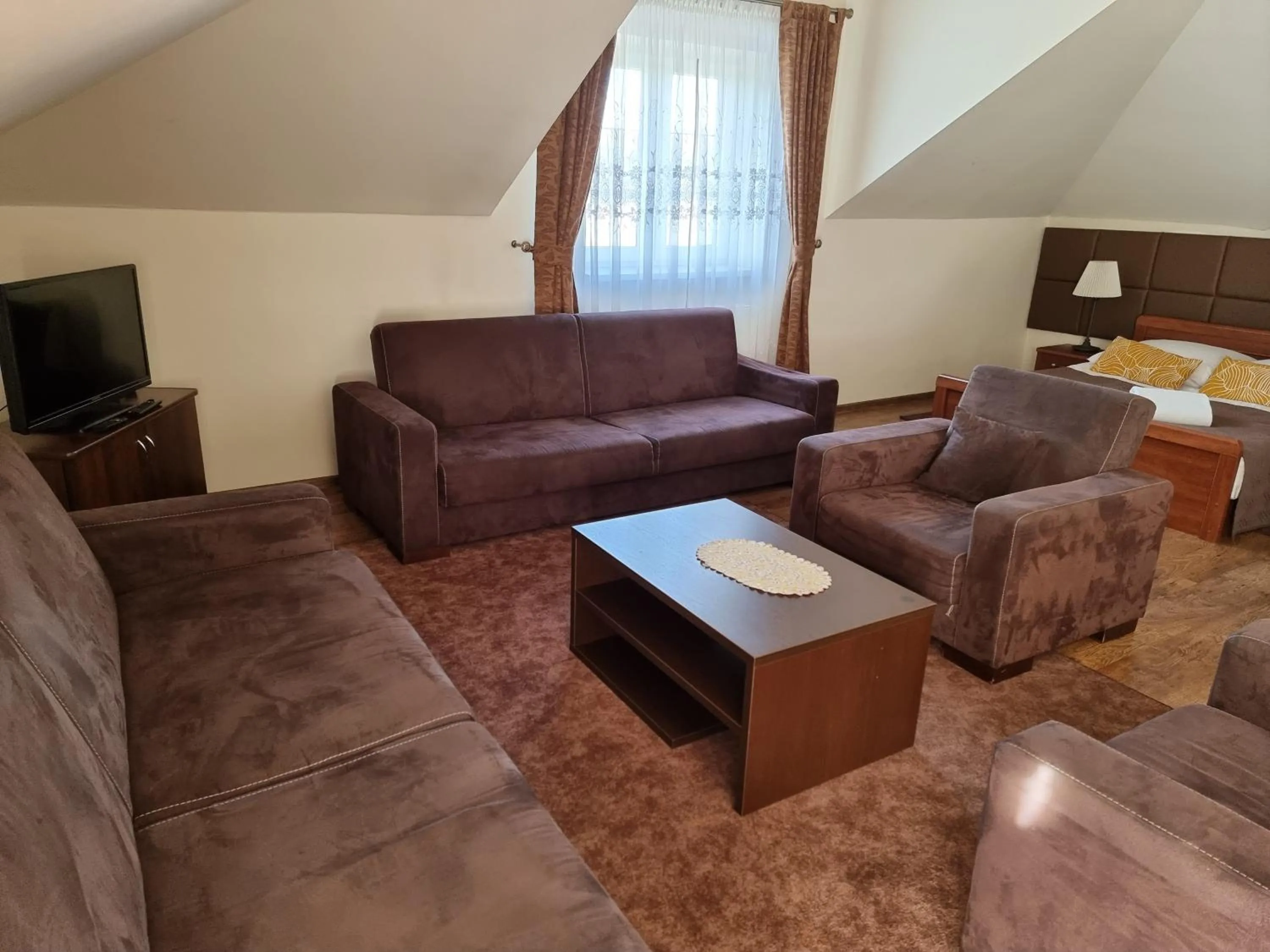 Living room in Dworek za Lasem