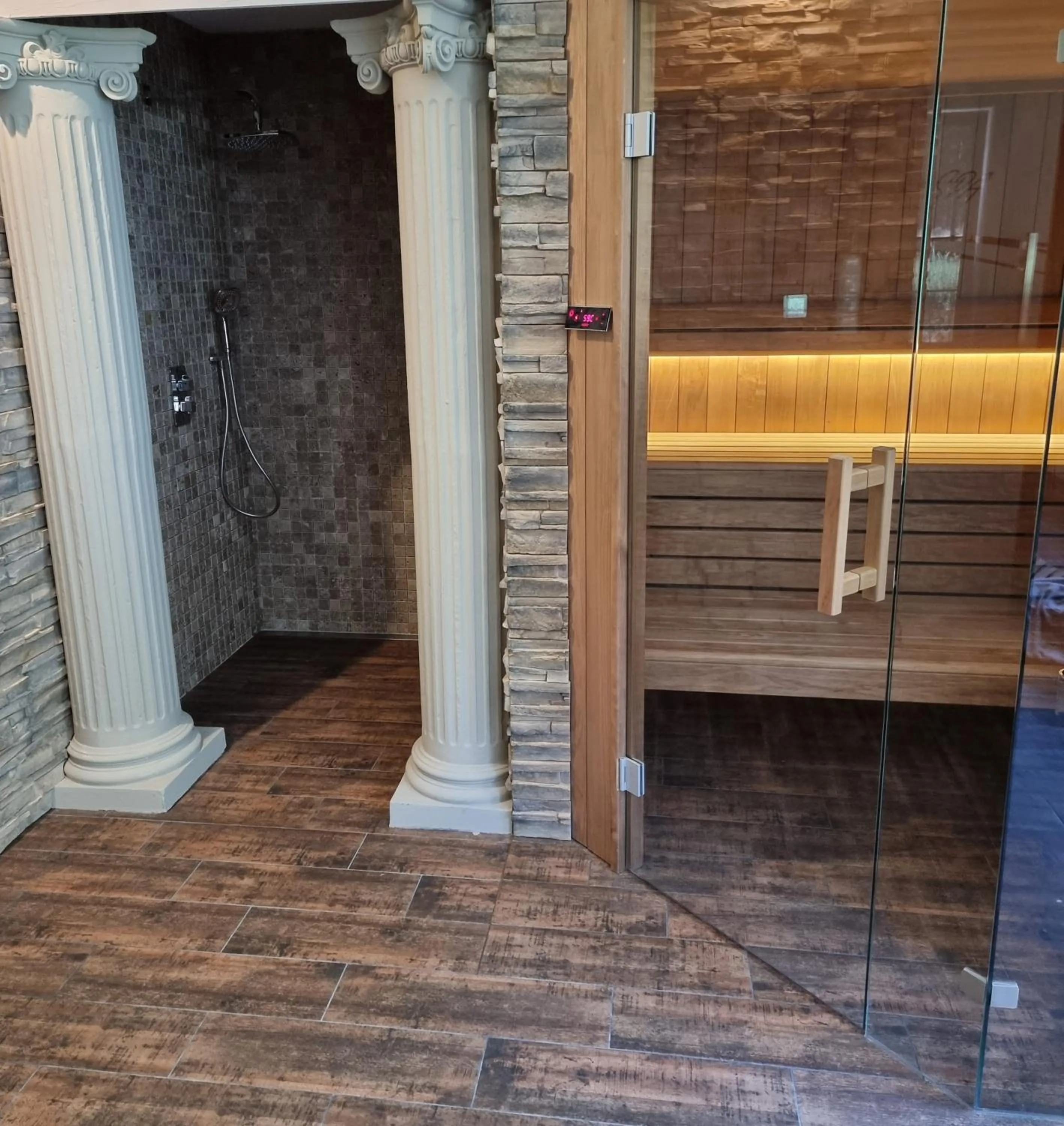 Shower in Dworek za Lasem