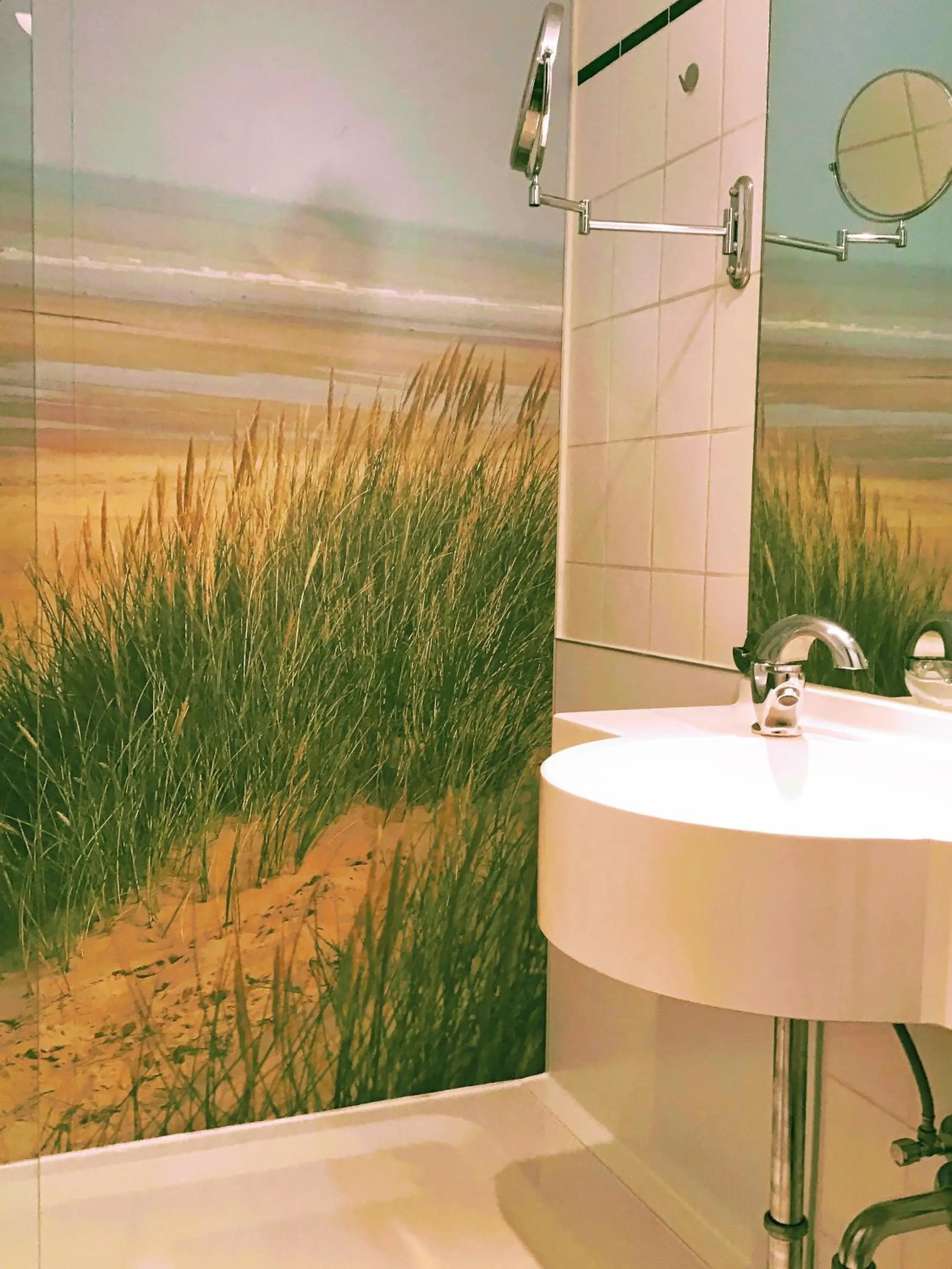 Bathroom in Retro - Art - Hotel Lünen