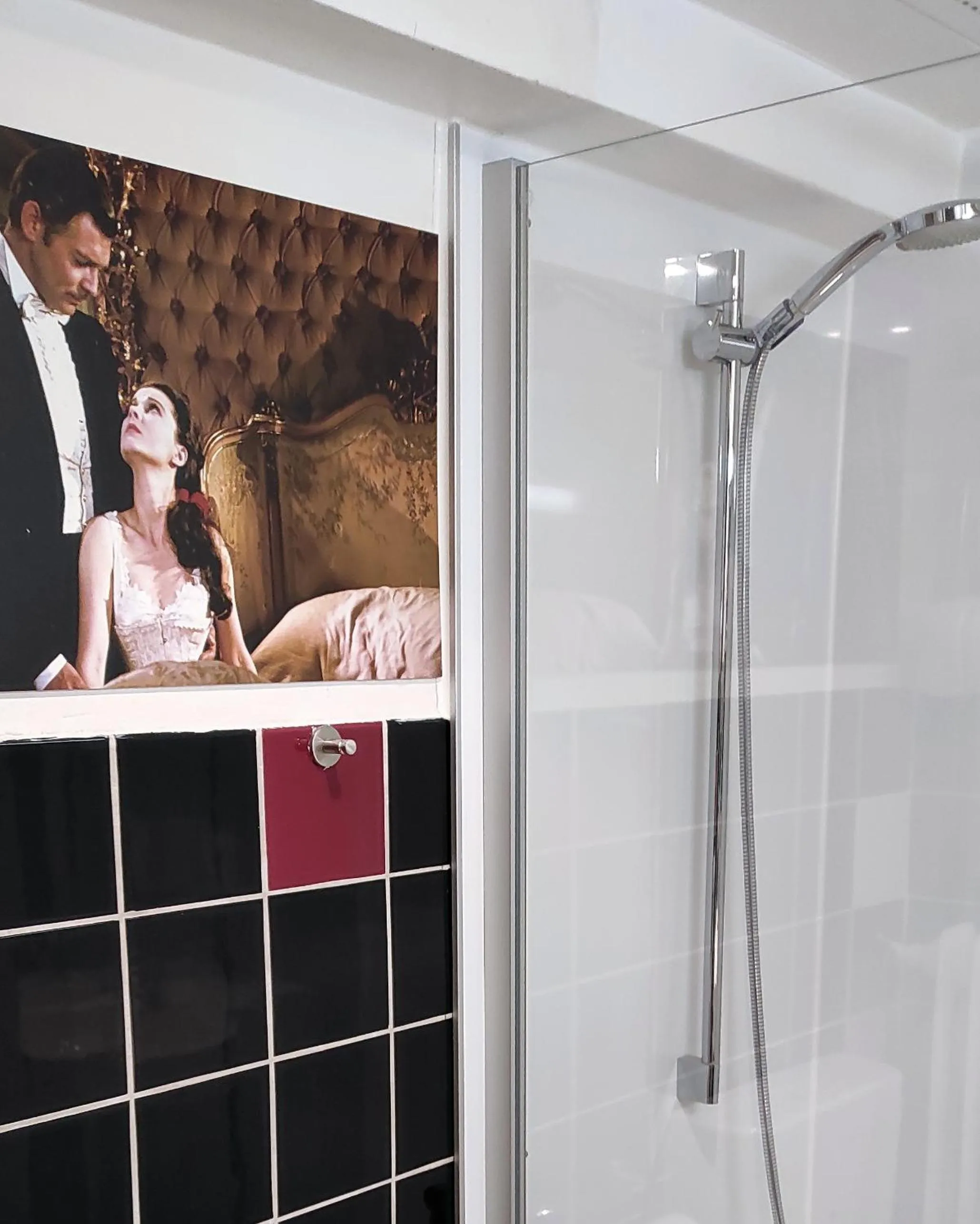 Bathroom in Retro - Art - Hotel Lünen