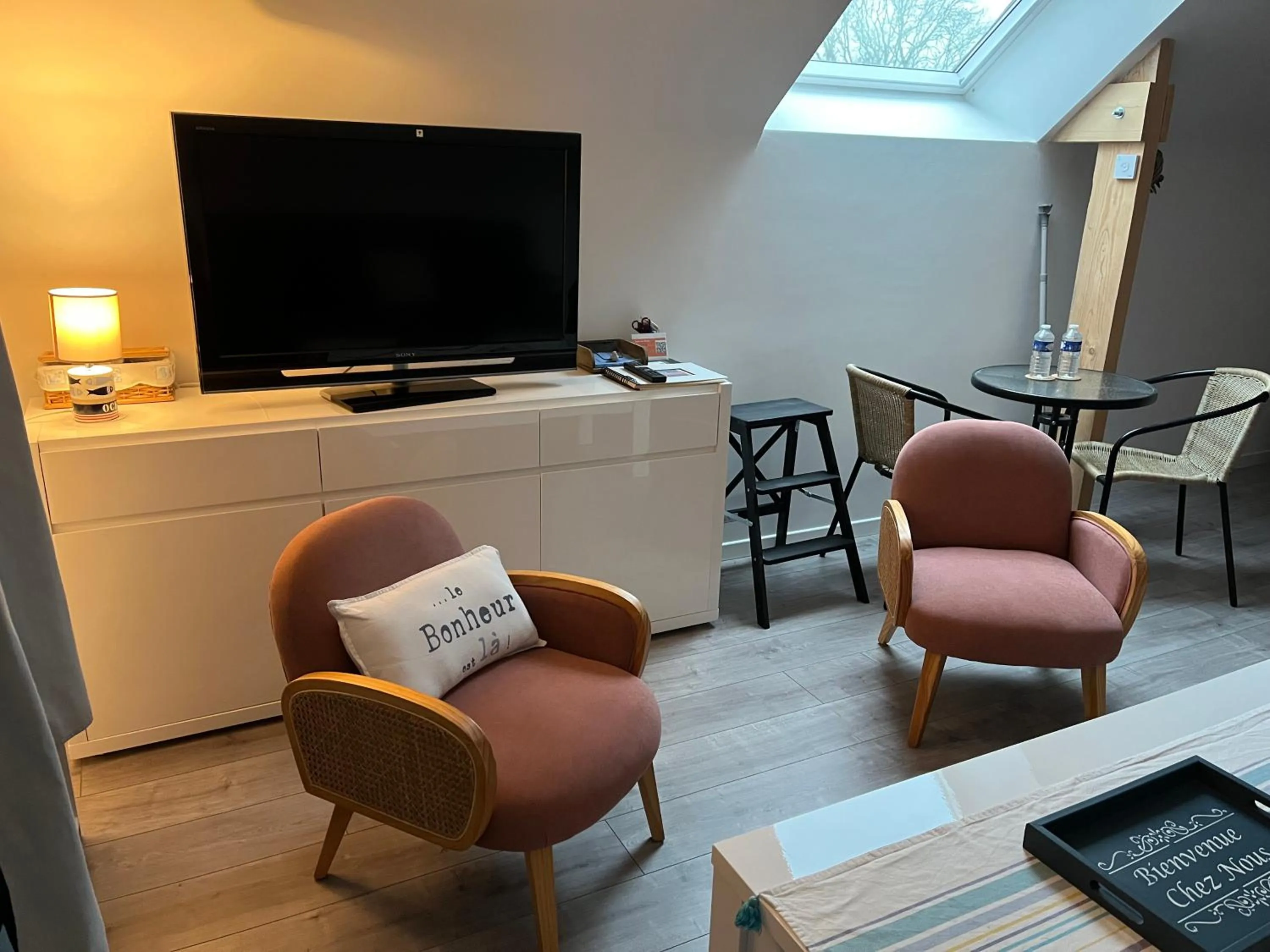 Seating area in Au plaisir d’accueillir